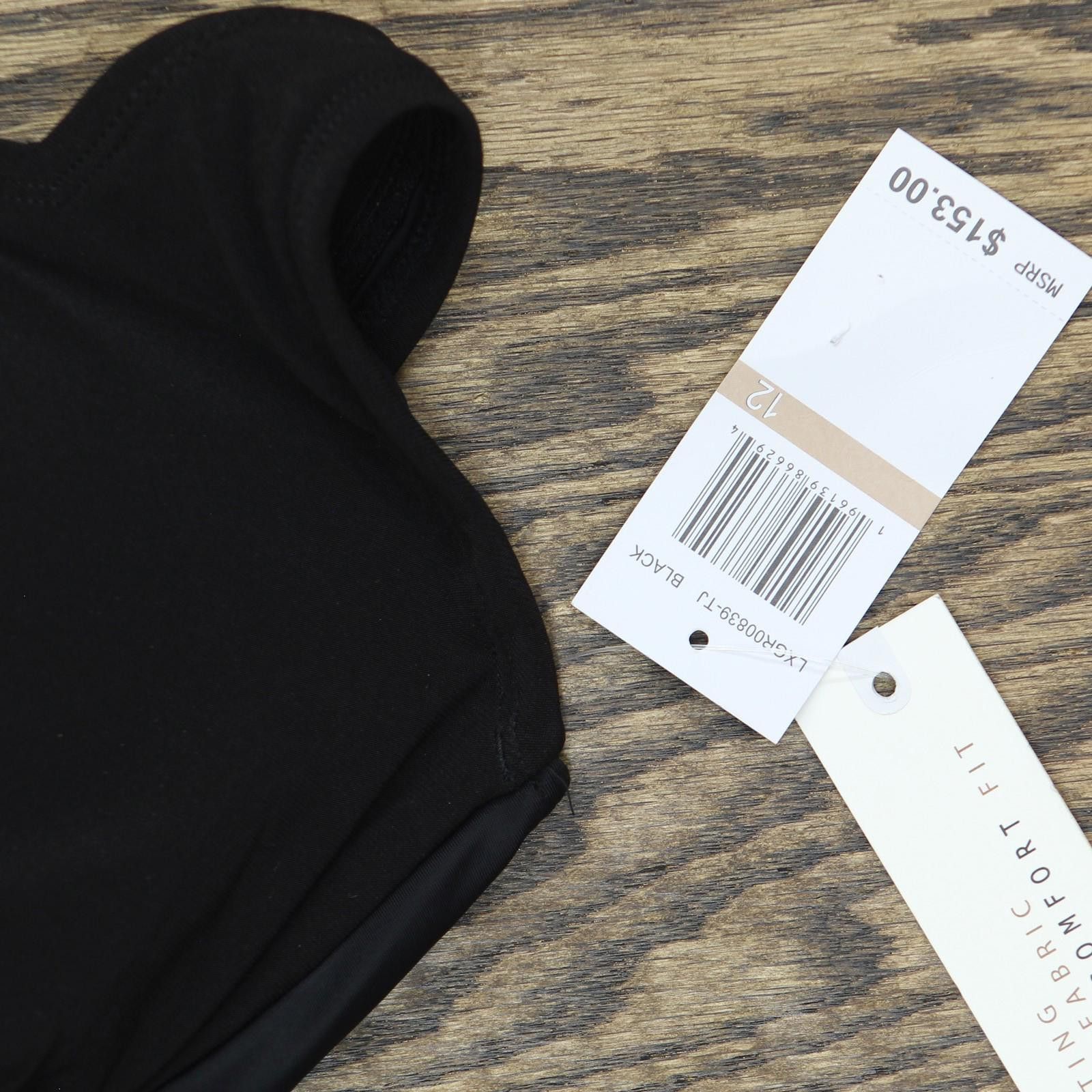 Other Nwt Beyond Control Womens Square-neck Swim Dress Black 12 Size ONE SIZE - 4 Thumbnail