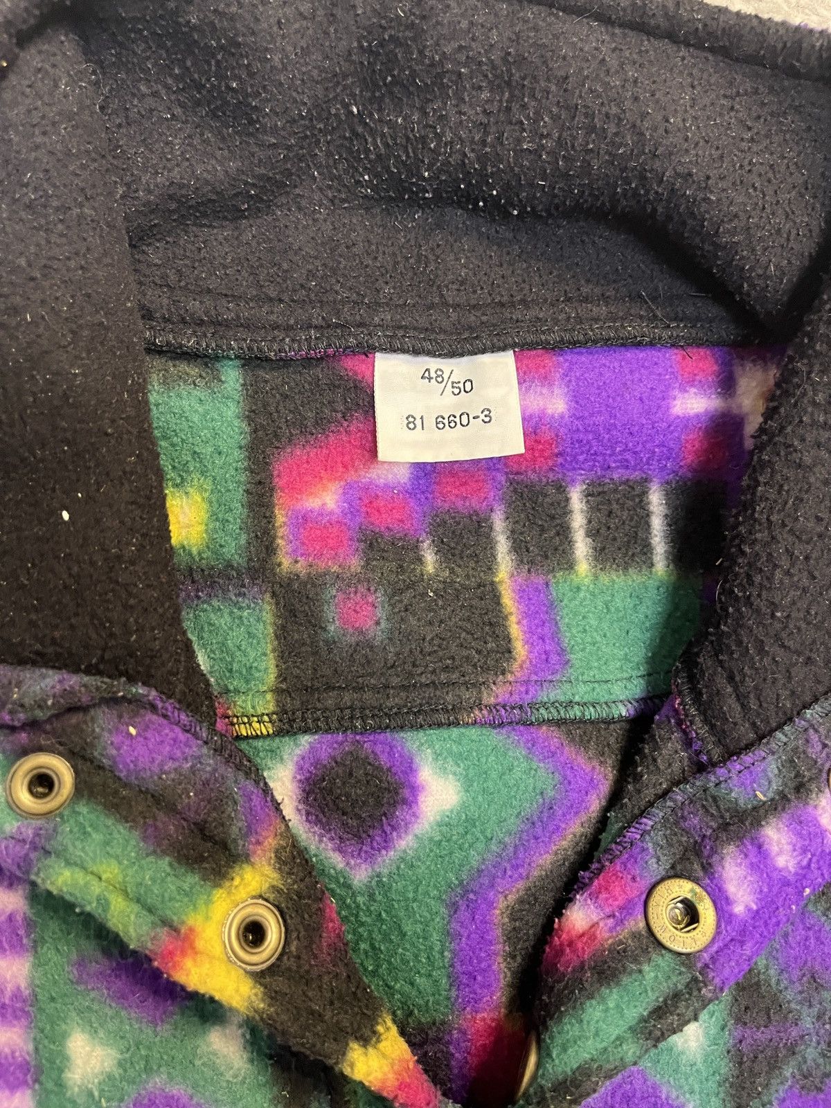 Vintage VINTAGE RARE FLEECE JACKET Size US XL / EU 56 / 4 - 4 Thumbnail