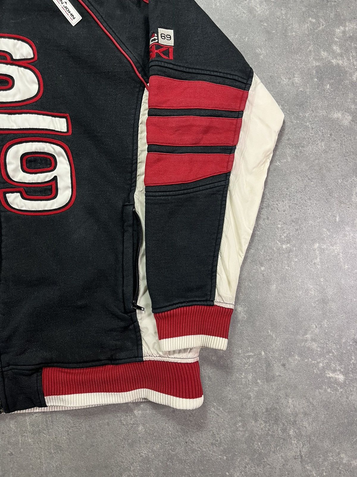 Sean John Sean John Ski Line Heavy Big Logo Zip Hoodie Jacket XL Size US XL / EU 56 / 4 - 6 Thumbnail