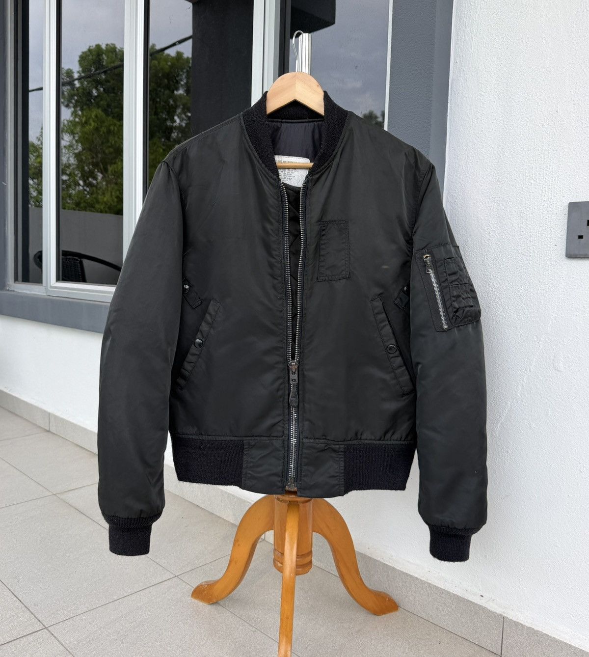 Vintage Vintage SPIEWAK Golden Fleece MA-1 Bomber Jacket USA Size US M / EU 48-50 / 2 - 4 Thumbnail