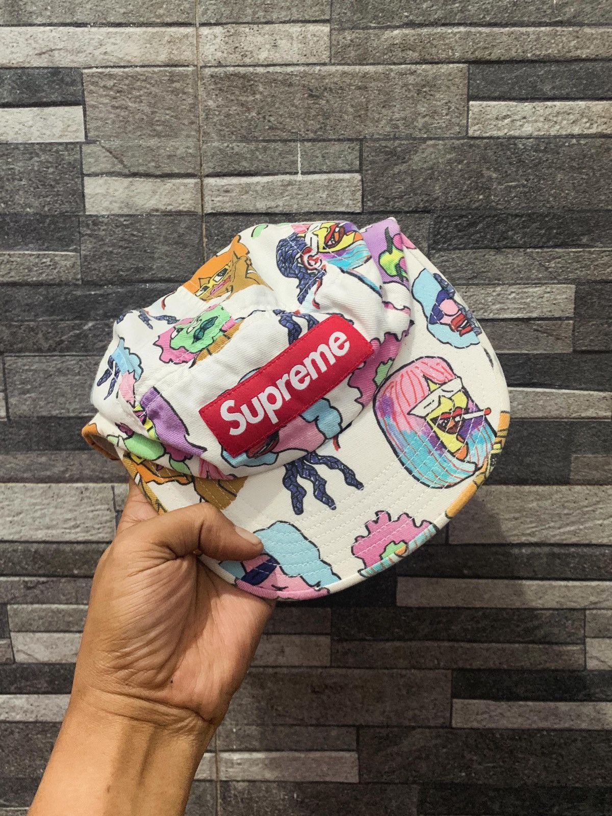 Supreme FW17 Supreme Gonz Heads Camp Cap | Grailed