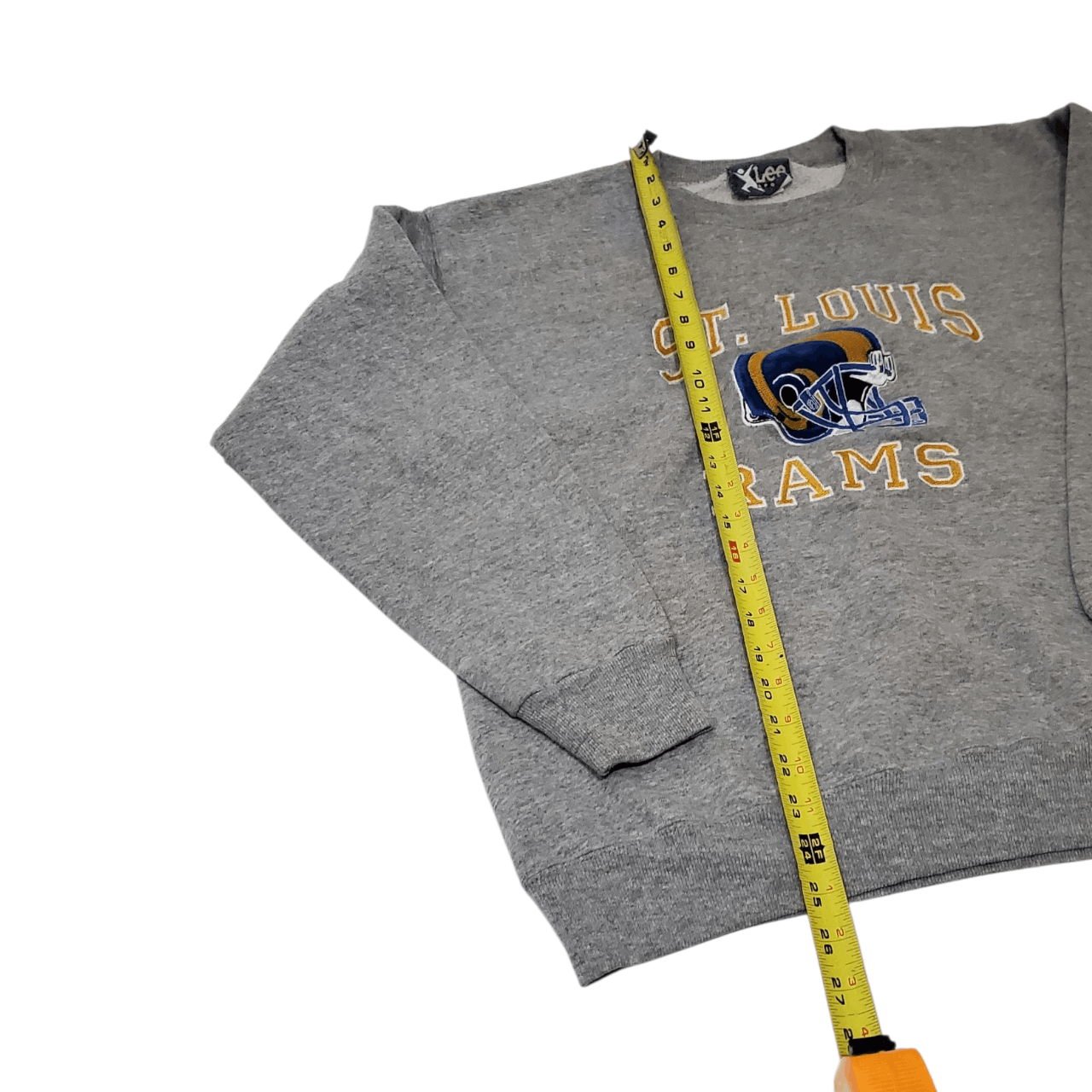 Vintage 90s St. Louis Rams Helmet Embroidered Sweatshirt Size US S / EU 44-46 / 1 - 6 Thumbnail