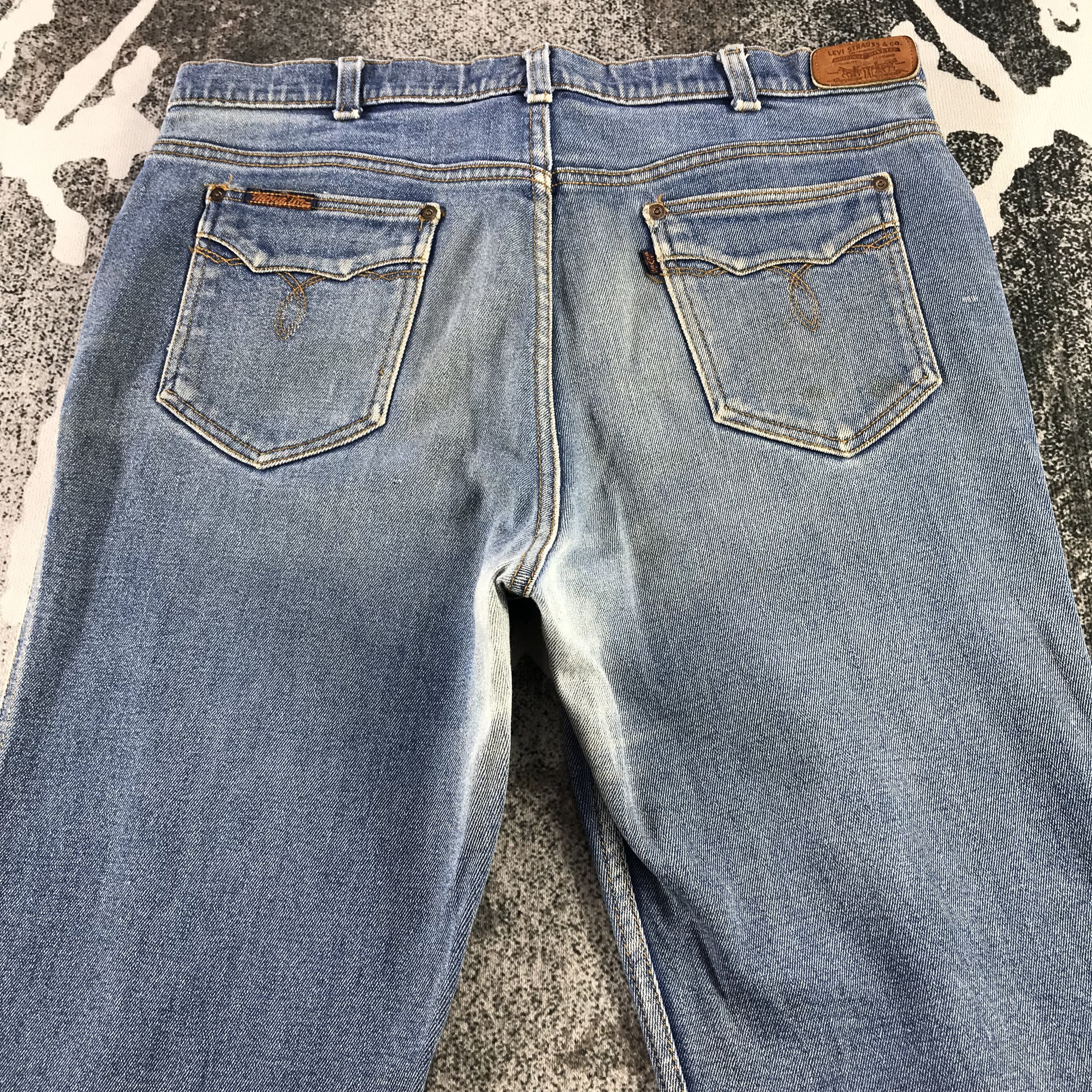 Levi's Vintage Levis Jeans Flared Denim KJ3378 Size US 37 - 4 Thumbnail