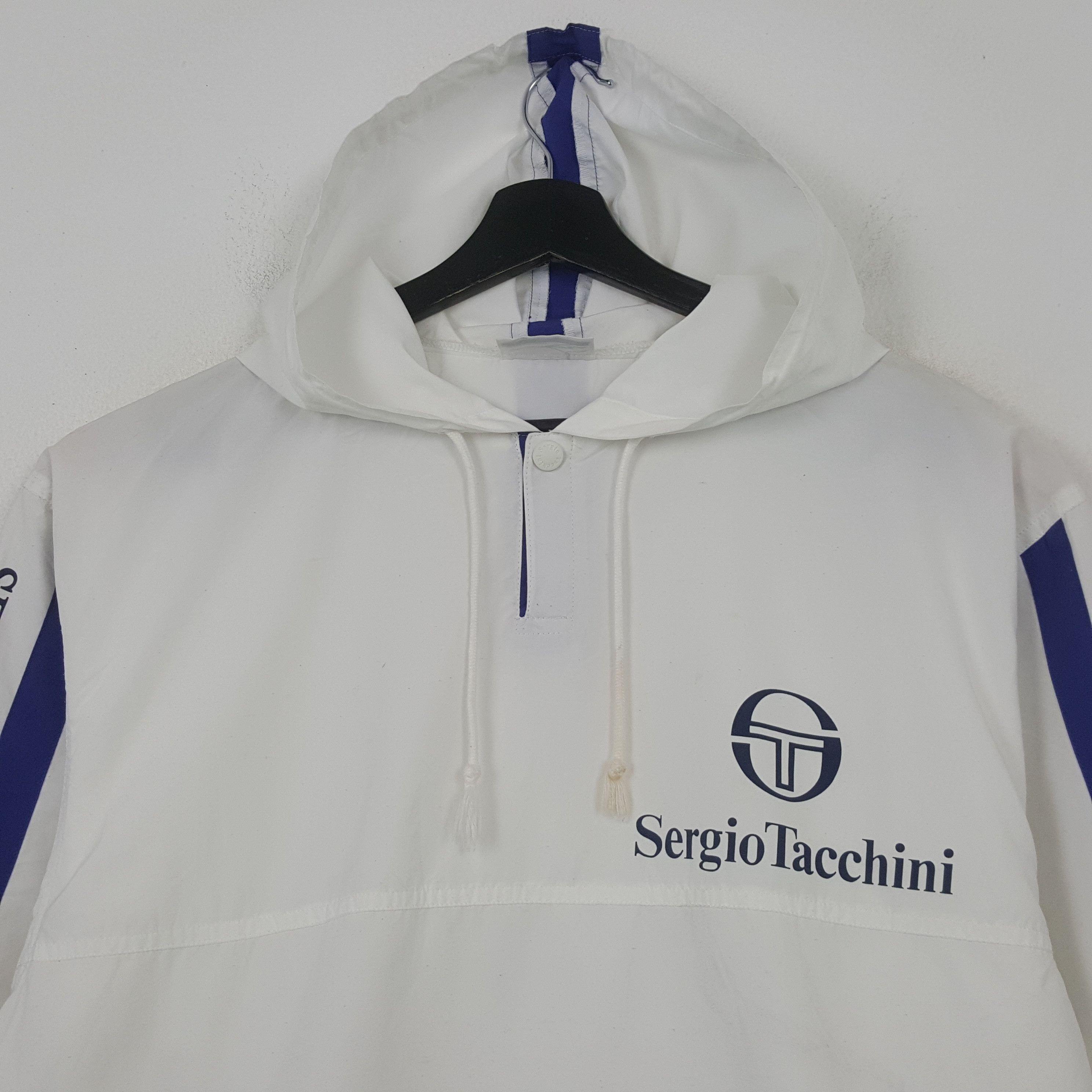 Sergio Tacchini Sergio Tacchini Big Logo Sportswear Style Hoodie RR23 Size US L / EU 52-54 / 3 - 4 Thumbnail