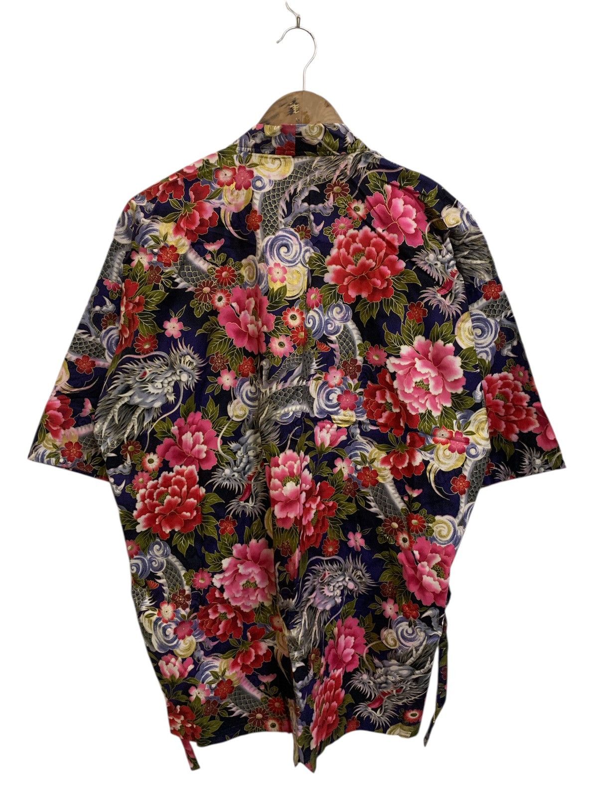 Vintage Final Drop🔥Vintage Traditional Kimono Dragon Overprint Size US L / EU 52-54 / 3 - 5 Thumbnail