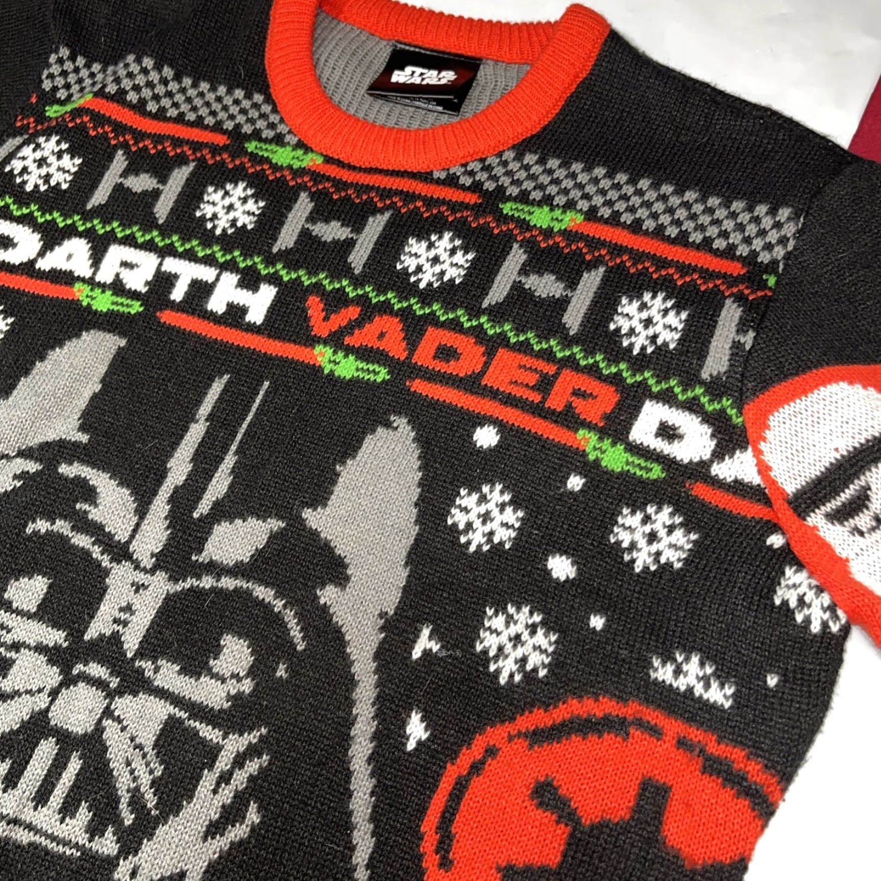 Star Wars Star Wars Darth Vader Holiday Sweater Men Large M Multicolor Knit Pullover Graphics Print Christmas Xmas Size US M / EU 48-50 / 2 - 6 Thumbnail