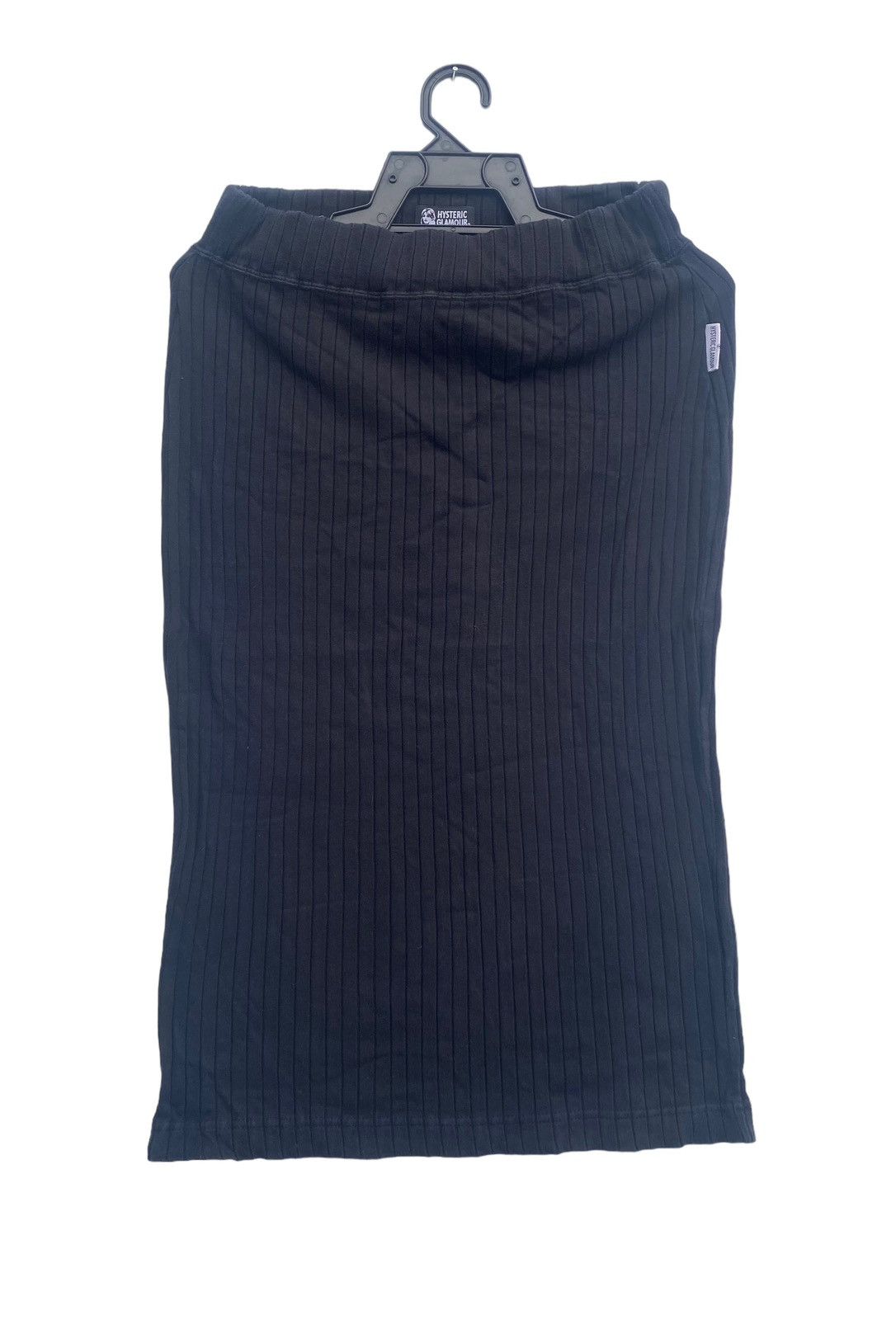 Hysteric Glamour stretcable black pencil midi skirt