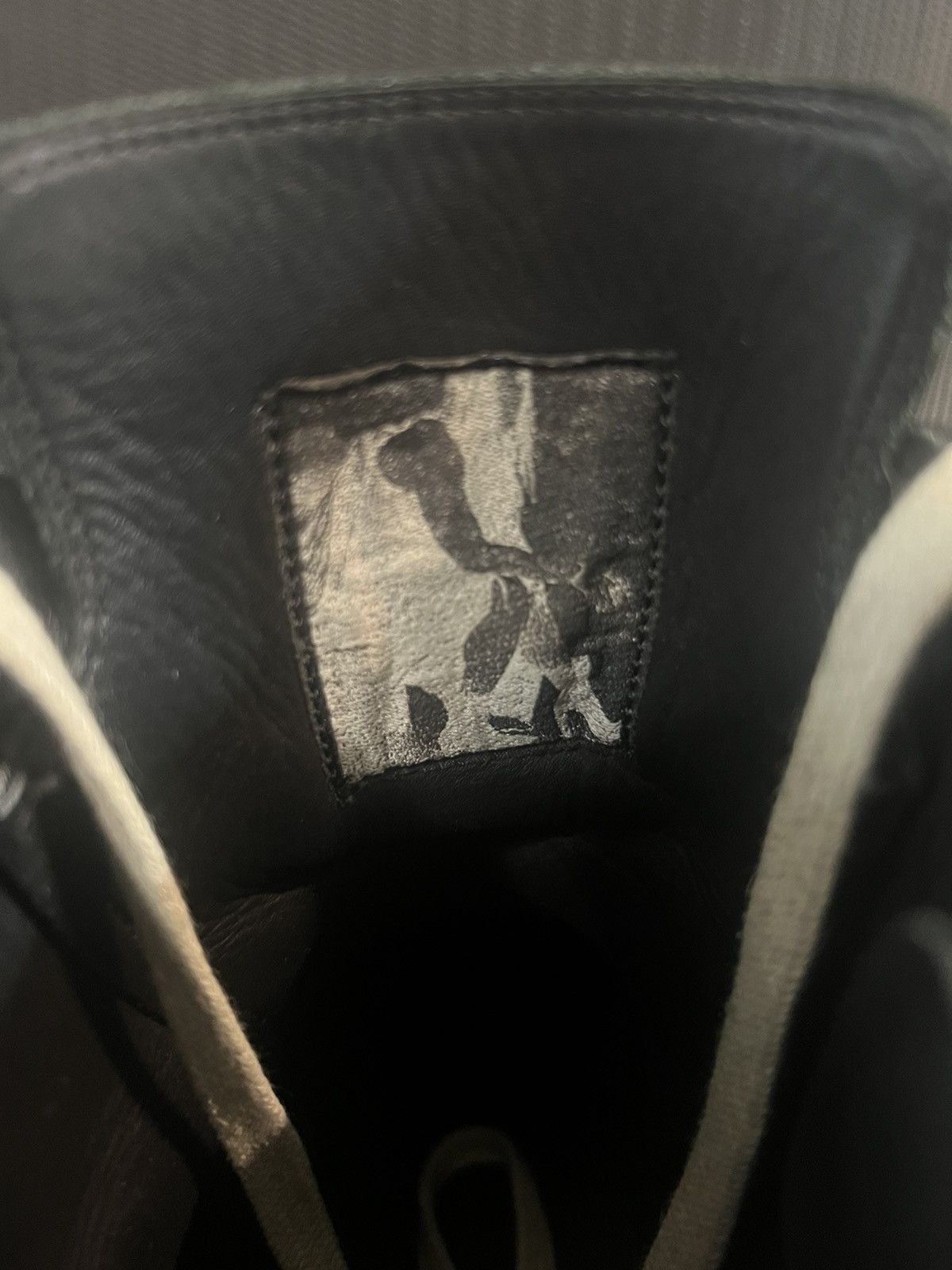 Rick Owens Mainline Leather Ramones High Top Black Size US 9 / EU 42 - 10 Thumbnail