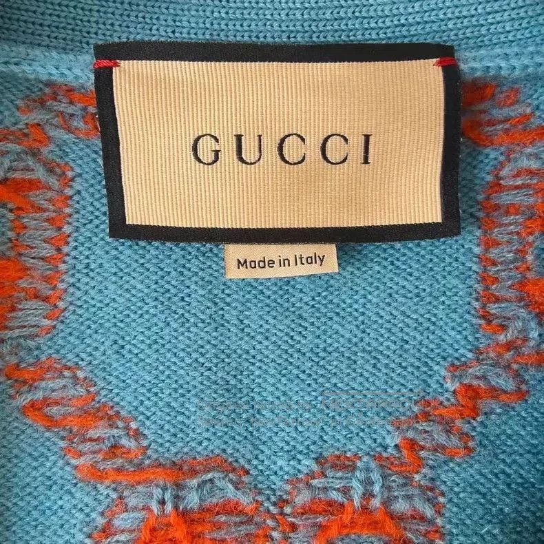 Gucci Gucci Logo Intarsia Button Knit Cardigan. Size US S / EU 44-46 / 1 - 3 Thumbnail