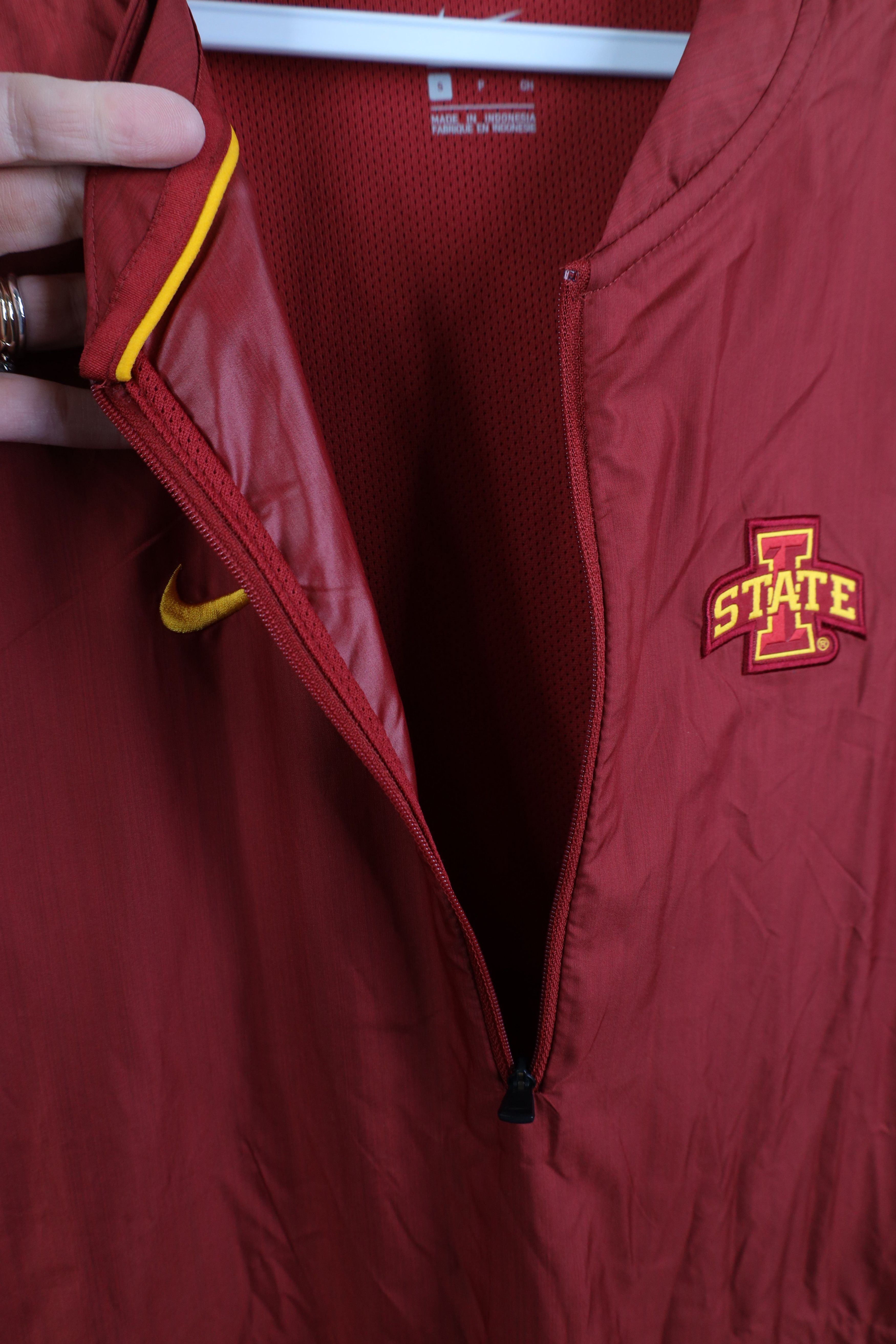 Nike Nike Iowa State University Half Zip Pullover Jacket Size US S / EU 44-46 / 1 - 6 Thumbnail
