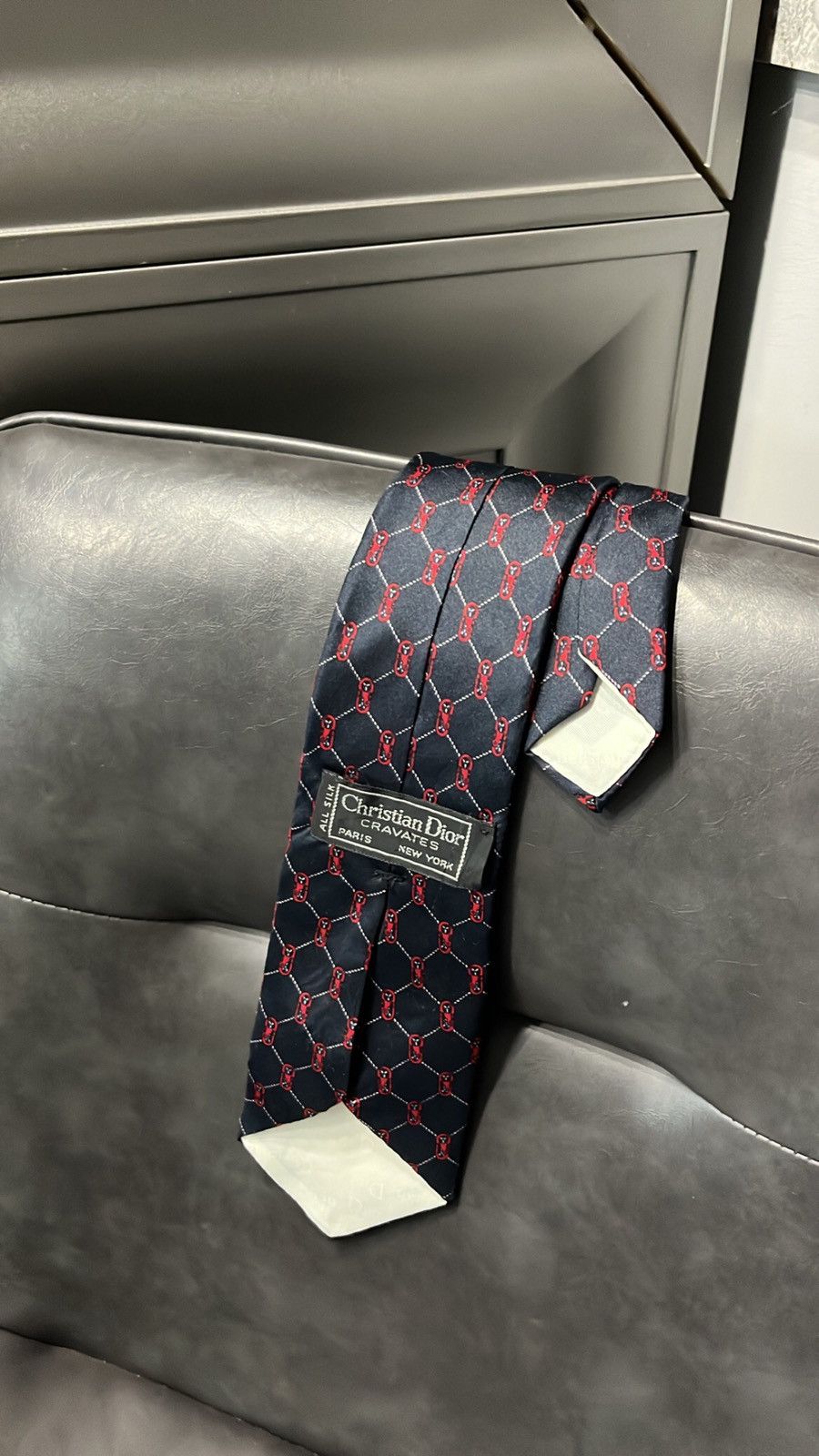 Christian Dior Monsieur × Vintage Vintage monogram Christian Dior tie Size ONE SIZE - 3 Thumbnail