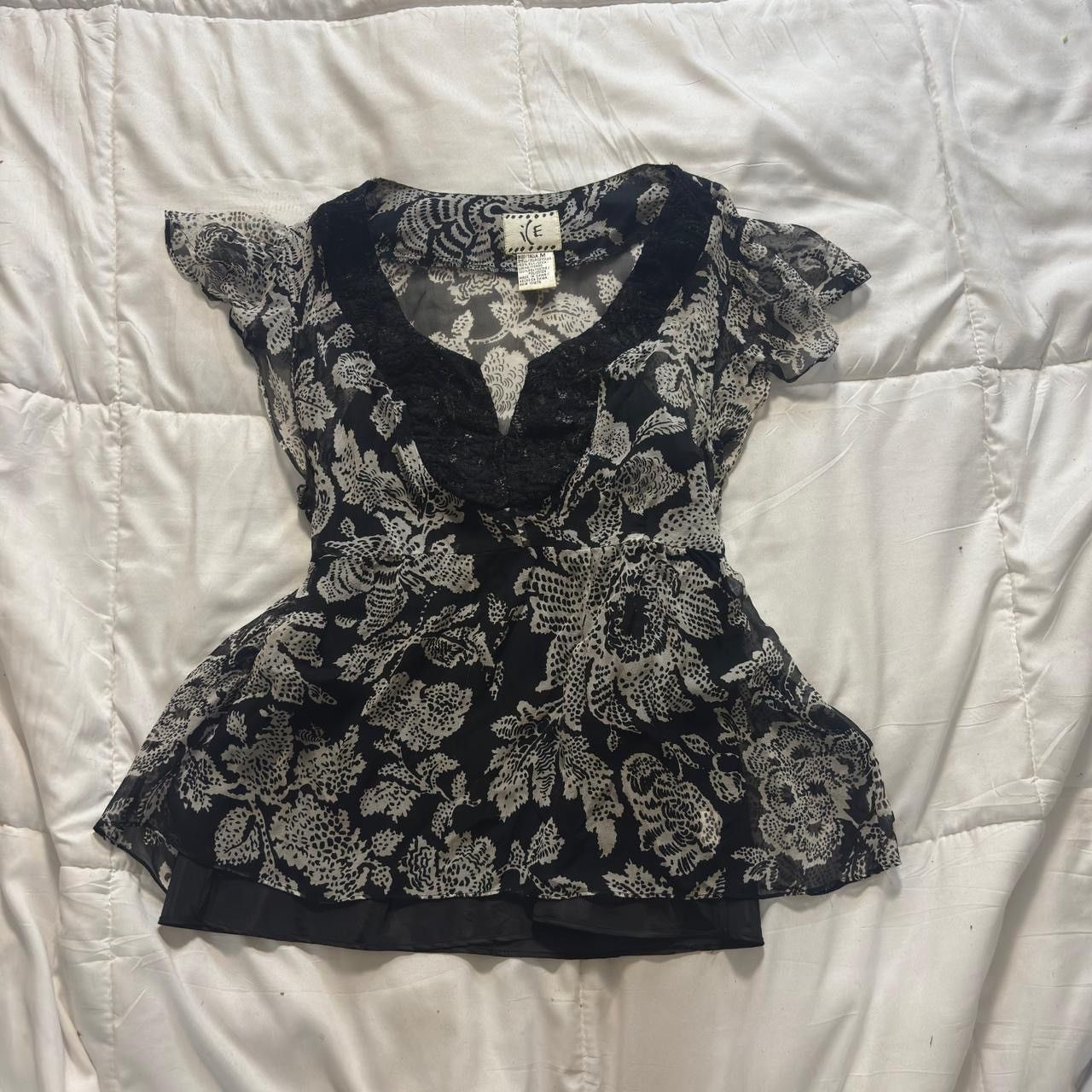 Other Vintage Blouse Size M / US 6-8 / IT 42-44 - 1 Thumbnail