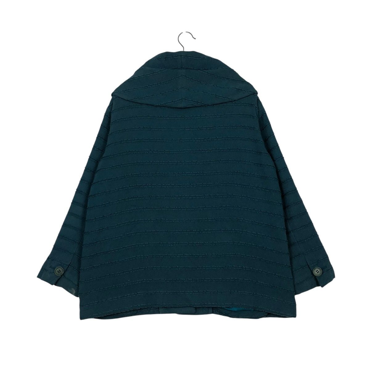 Romeo Gigli 🔥VINTAGE PLEATED JACKET BUTTON ROMEO GIGLI DOUBLE COLLAR Size US M / EU 48-50 / 2 - 9 Thumbnail