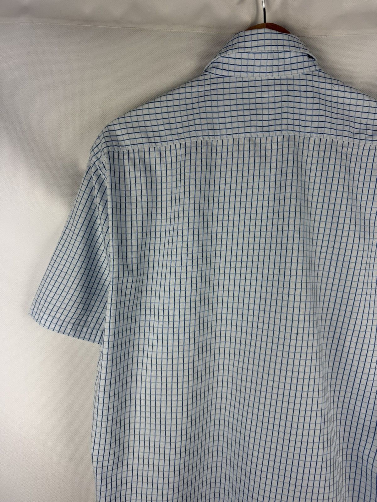 Yves Saint Laurent YSL Yves Saint Laurent Vintage 90s S/S Plaid Button Up Shirt Size US L / EU 52-54 / 3 - 17 Thumbnail