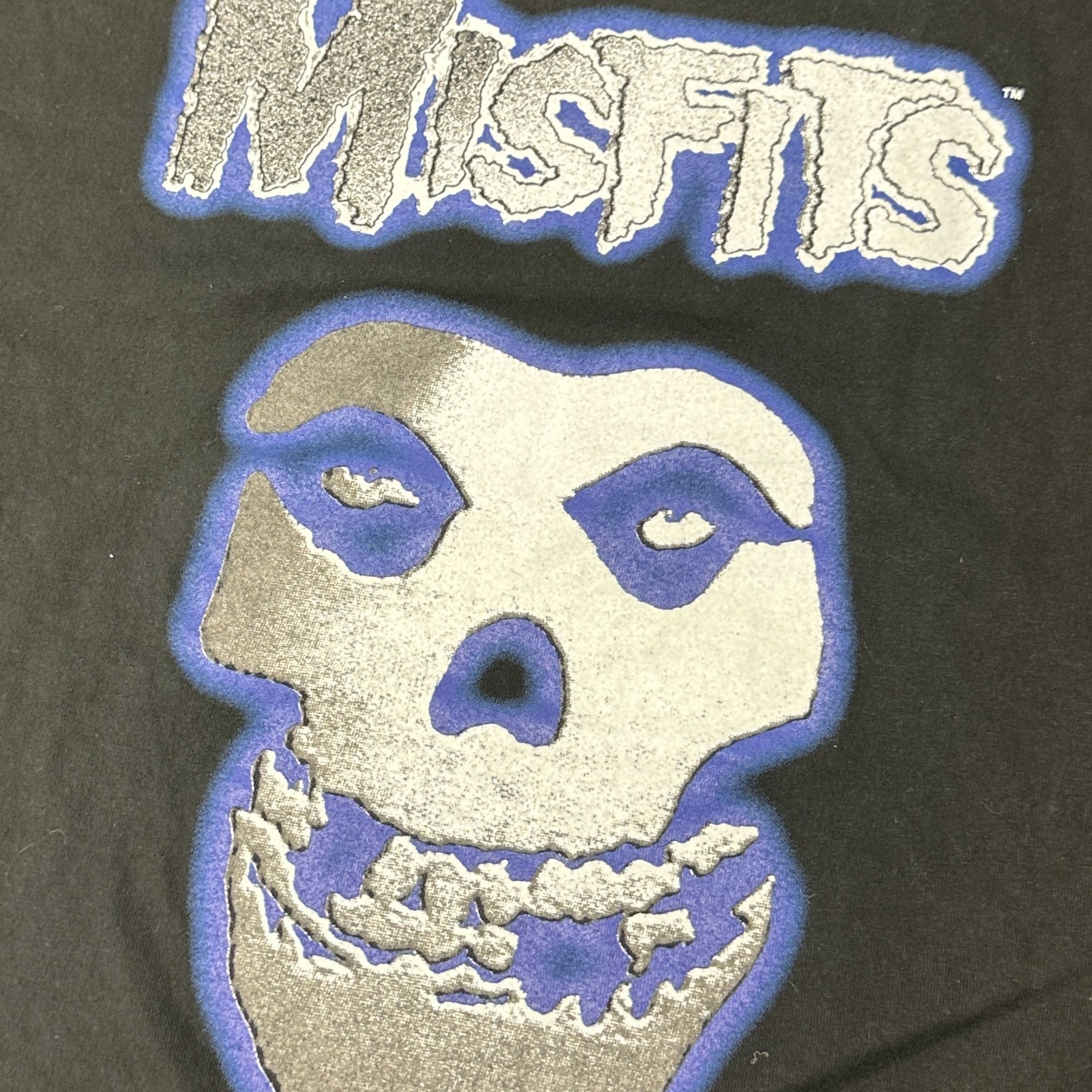 Alstyle Vintage Misfits Skull Logo Long Sleeve Shirt Size L Size US L / EU 52-54 / 3 - 3 Thumbnail