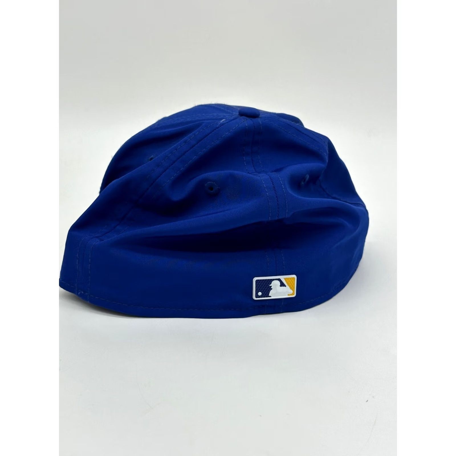 New Era New Era Milwaukee Brewers Hat Adult 7.5 Blue Fitted Baseball Cap MLB 59Fifty Men Size ONE SIZE - 5 Thumbnail
