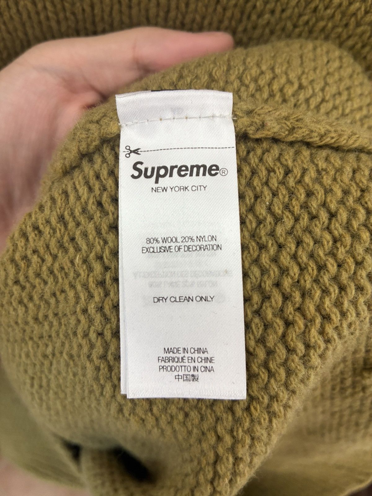 Supreme × Yohji Yamamoto Supreme Y’s Yohji Yamamoto 666 wool sweater Size US M / EU 48-50 / 2 - 5 Thumbnail