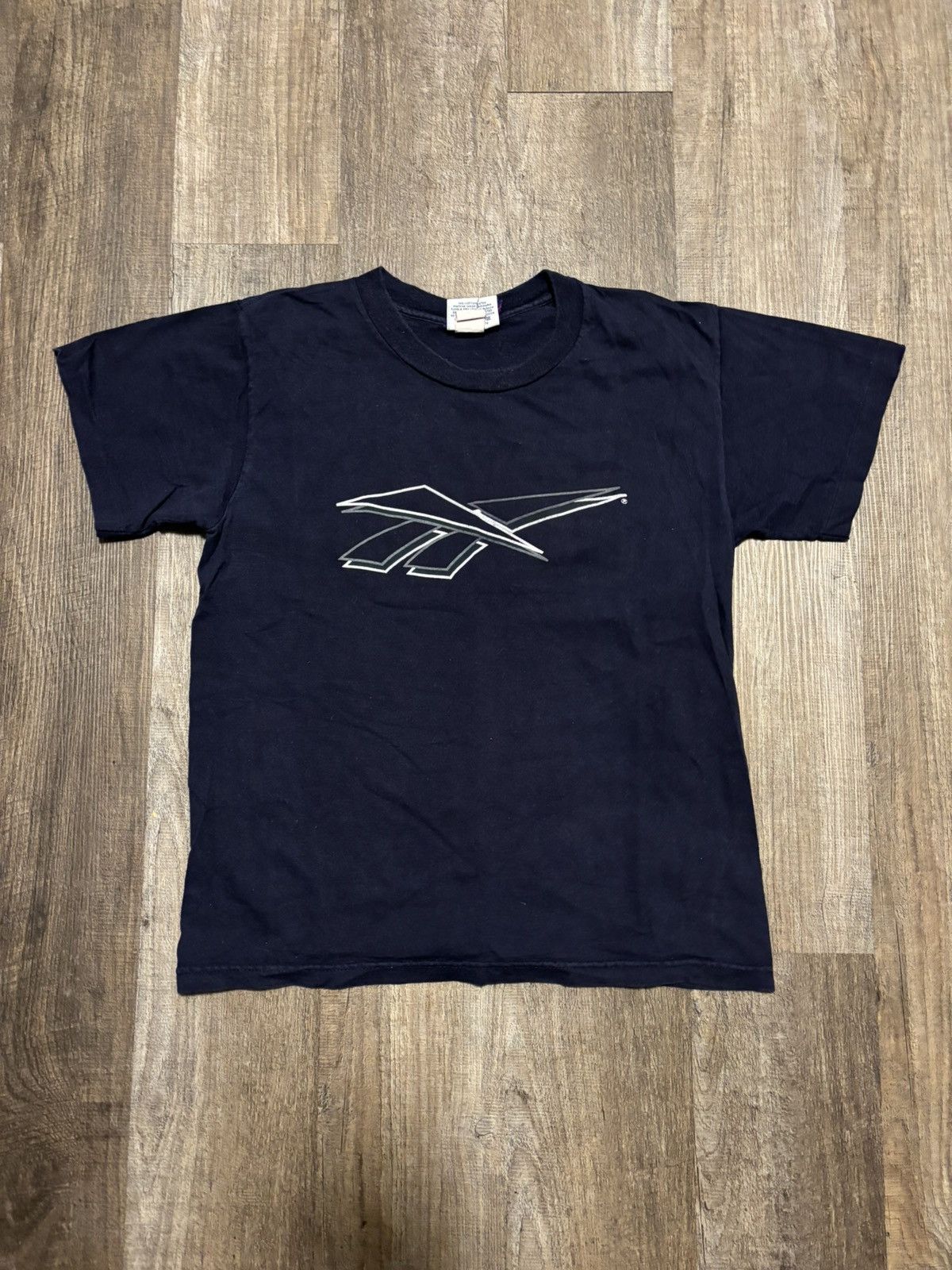 Reebok Vintage Reebok Center Logo Tee Size US L / EU 52-54 / 3 - 1 Thumbnail