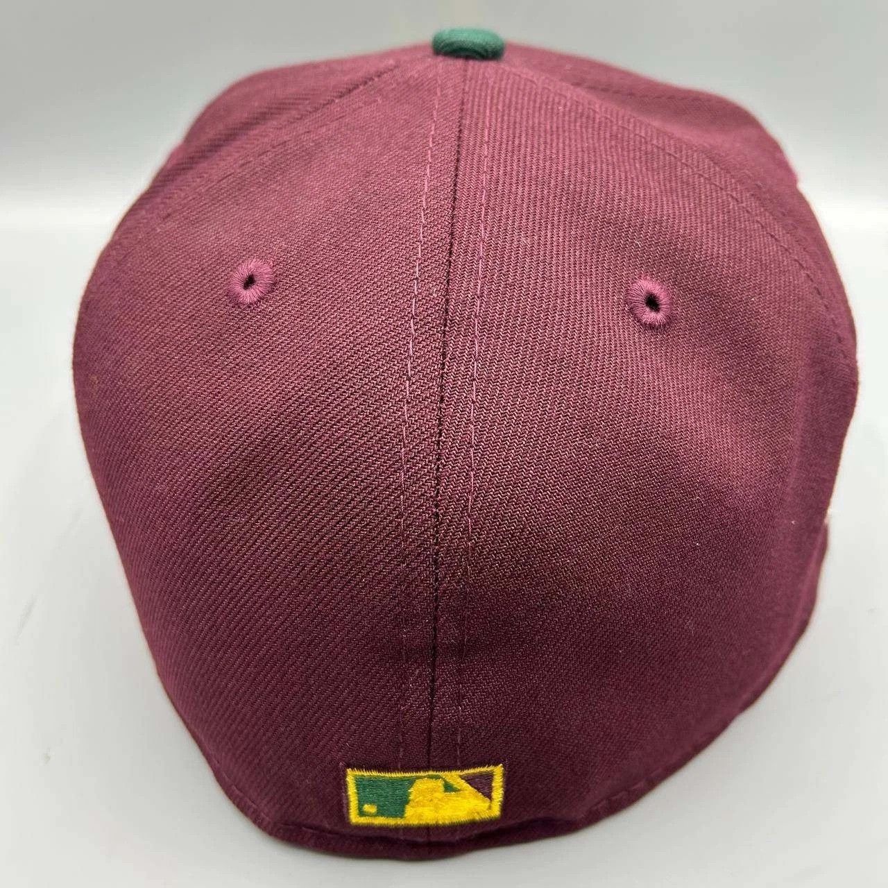 New Era Milwaukee Brewers Hat Men 7 3/8 Red Green MLB Fitted Cap New Size ONE SIZE - 8 Thumbnail