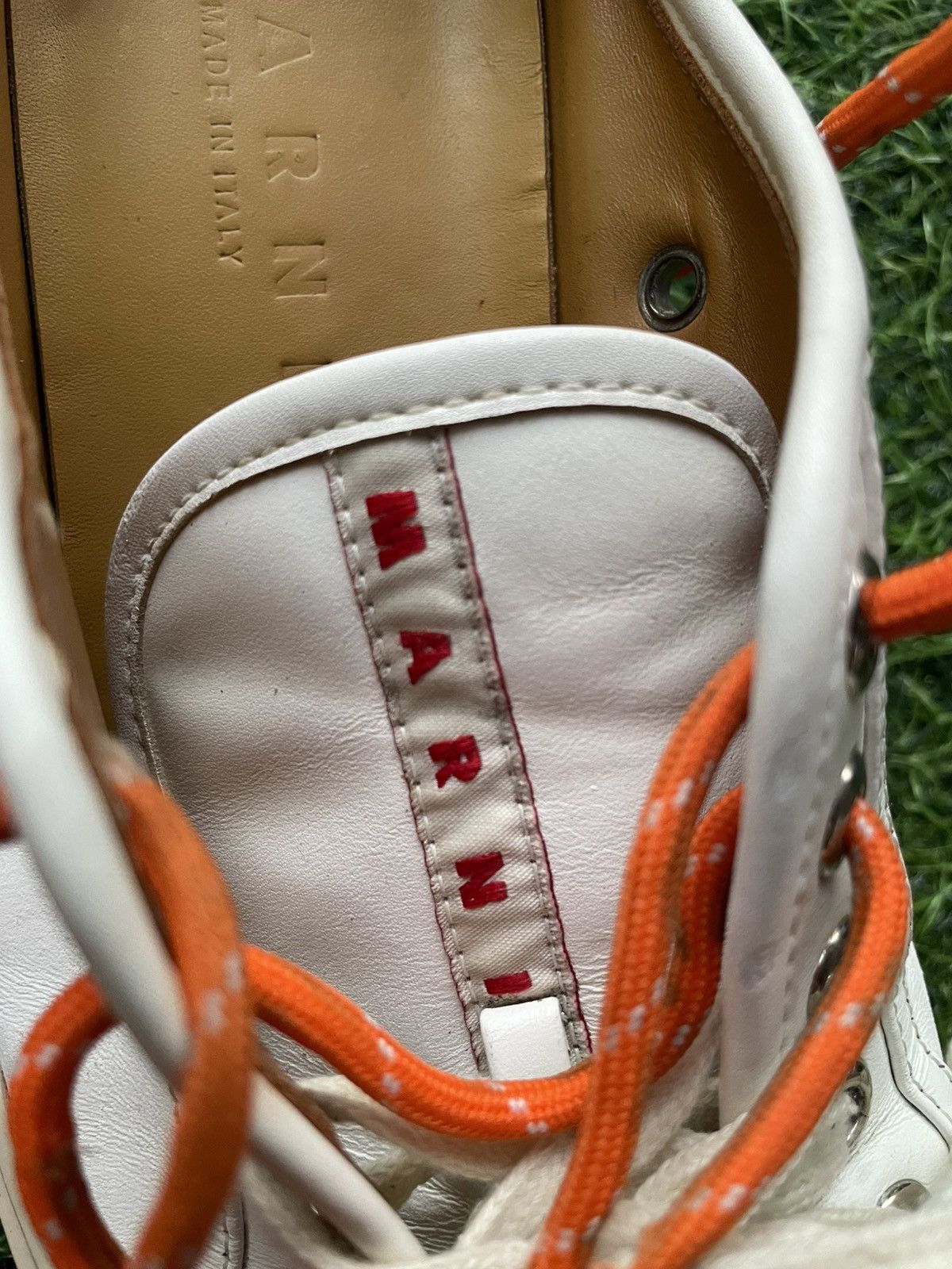 Marni Authentic MARNI white pablo lace up sabot Size US 8 / IT 38 - 18 Thumbnail