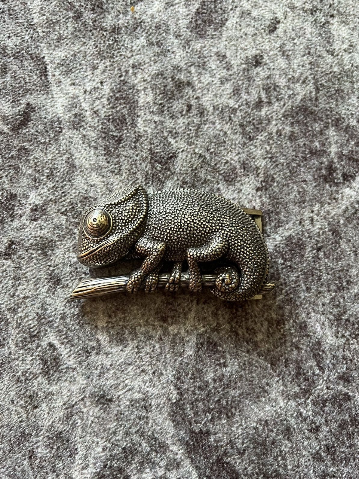 Vintage Belt Chameleon vintage rare Size 34 - 1 Thumbnail