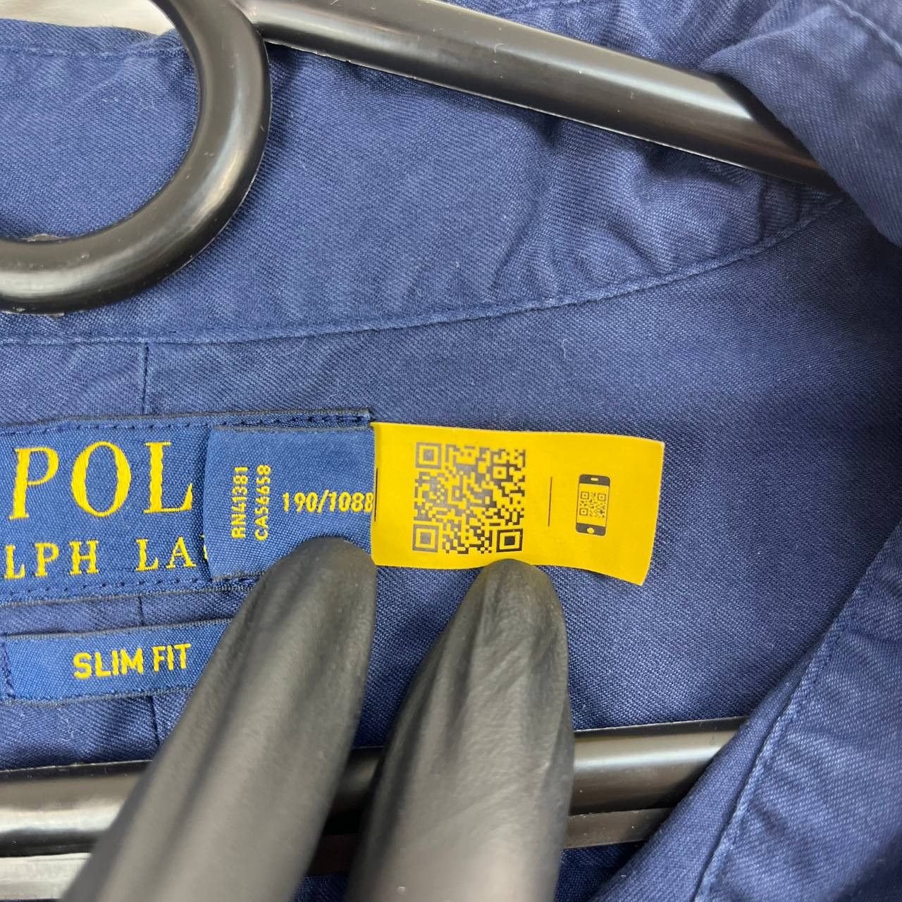 Polo Ralph Lauren Polo Ralph Lauren Slim Fit Shirt Navy Blue Button Size XXL Size US XXL / EU 58 / 5 - 4 Thumbnail