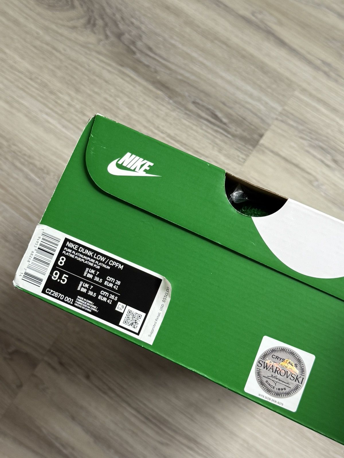 Nike CPFM Swarovski Dunk Low Size US 8 / EU 41 - 8 Thumbnail