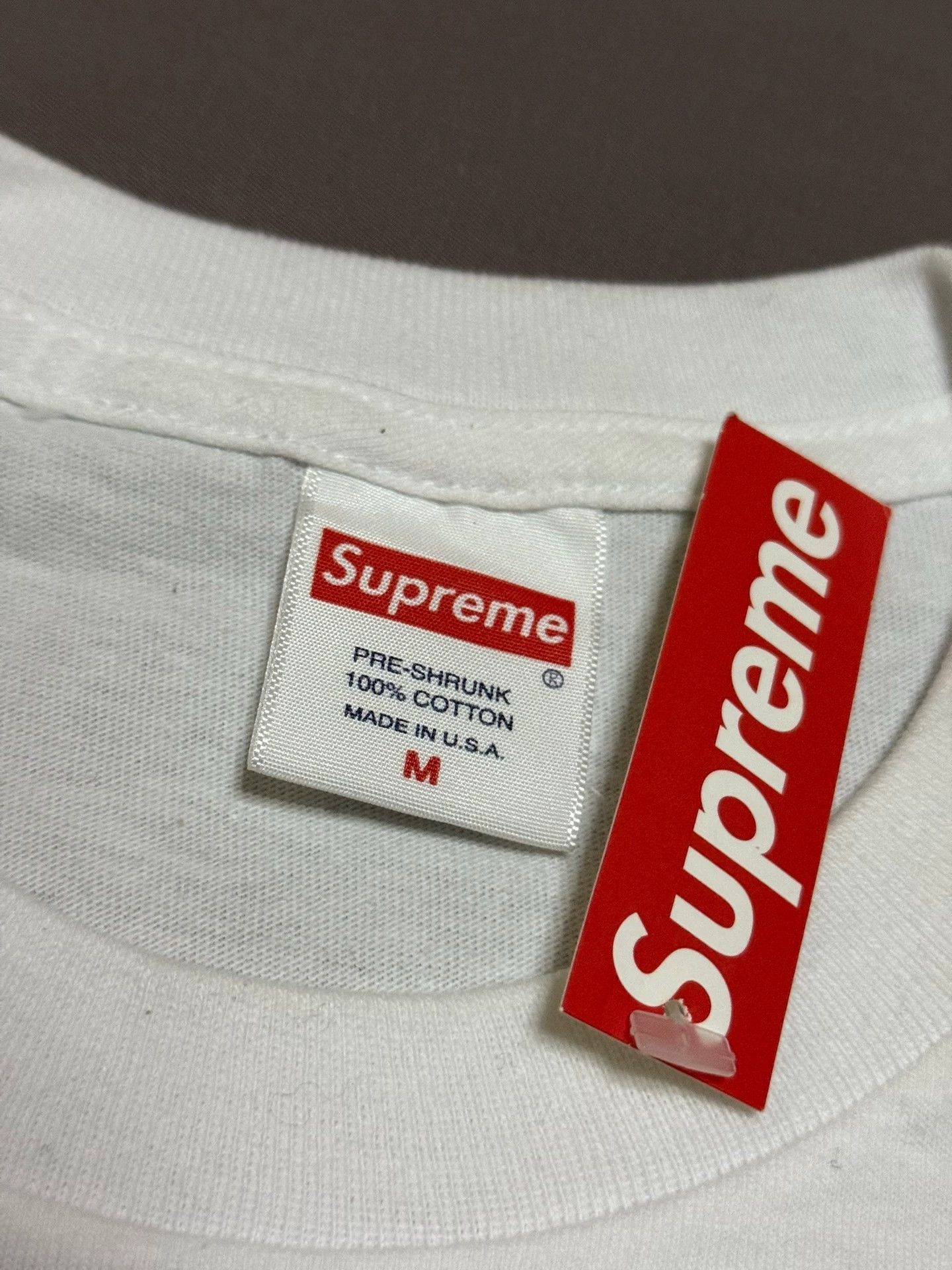 Supreme Supreme x MC Escher Collage SS Tee White/Lime Blue M Size US M / EU 48-50 / 2 - 5 Thumbnail