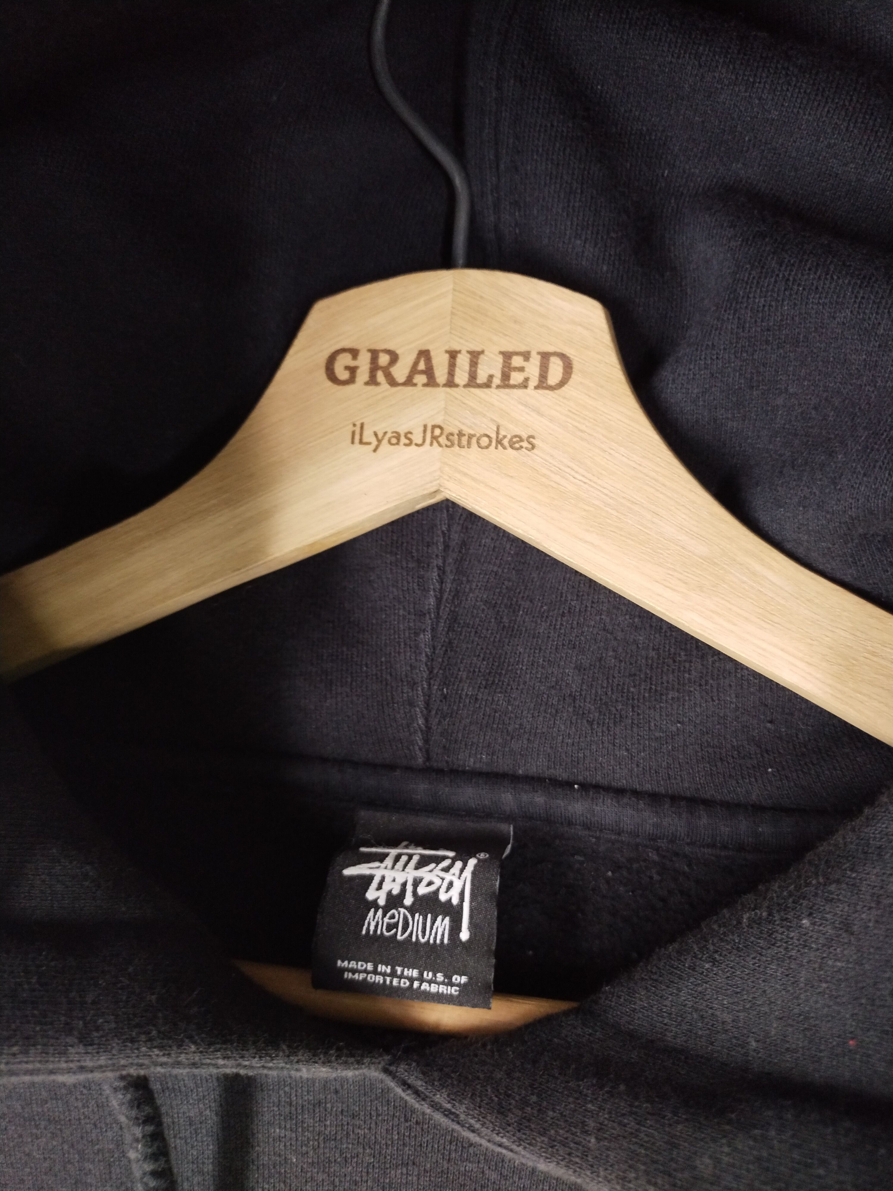 Stussy Stussy Black Hoodie Size US M / EU 48-50 / 2 - 13 Thumbnail