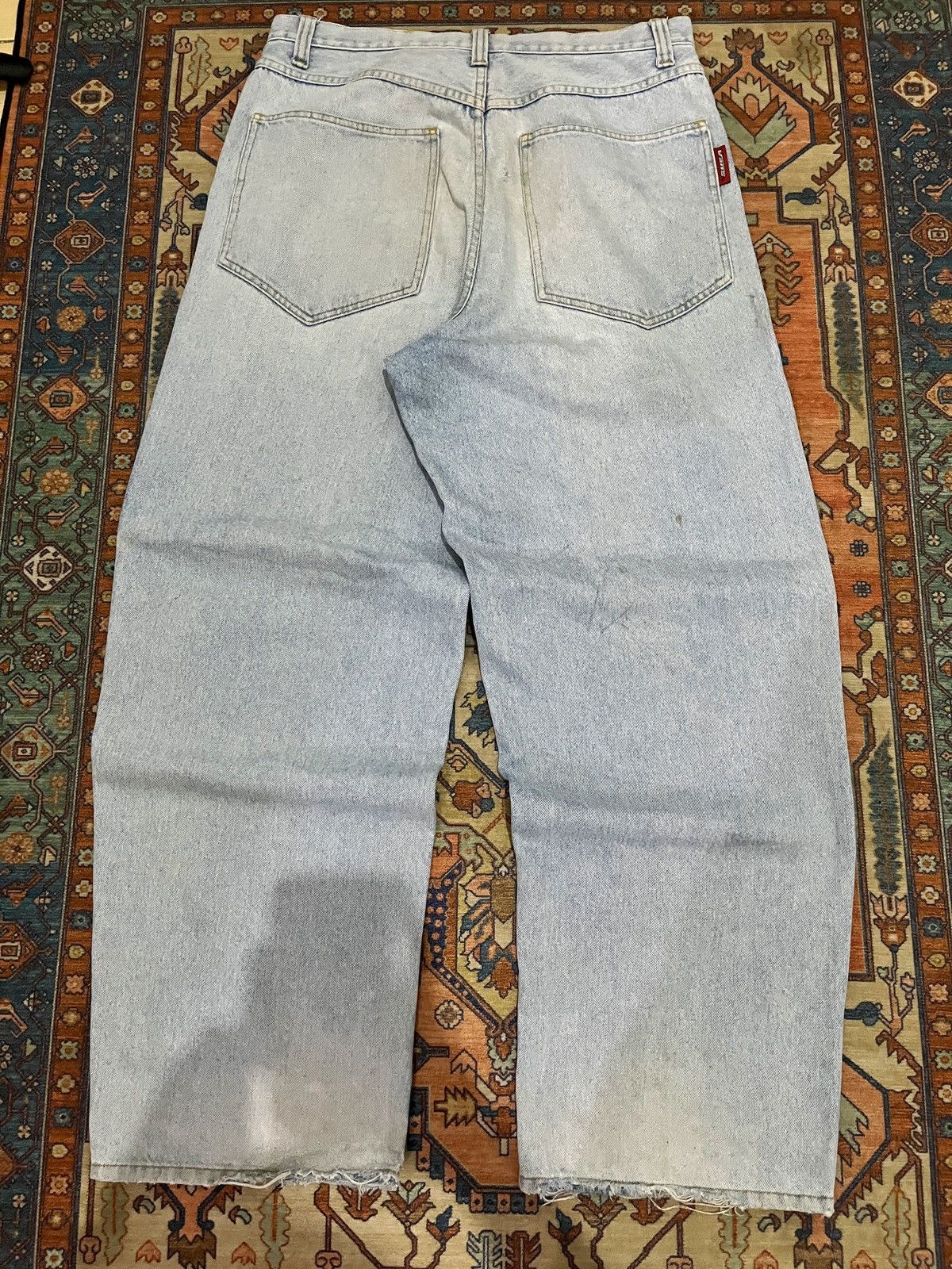 Vans 90's Vans Jeans Baggy Light Blue Size US 34 / EU 50 - 7 Thumbnail