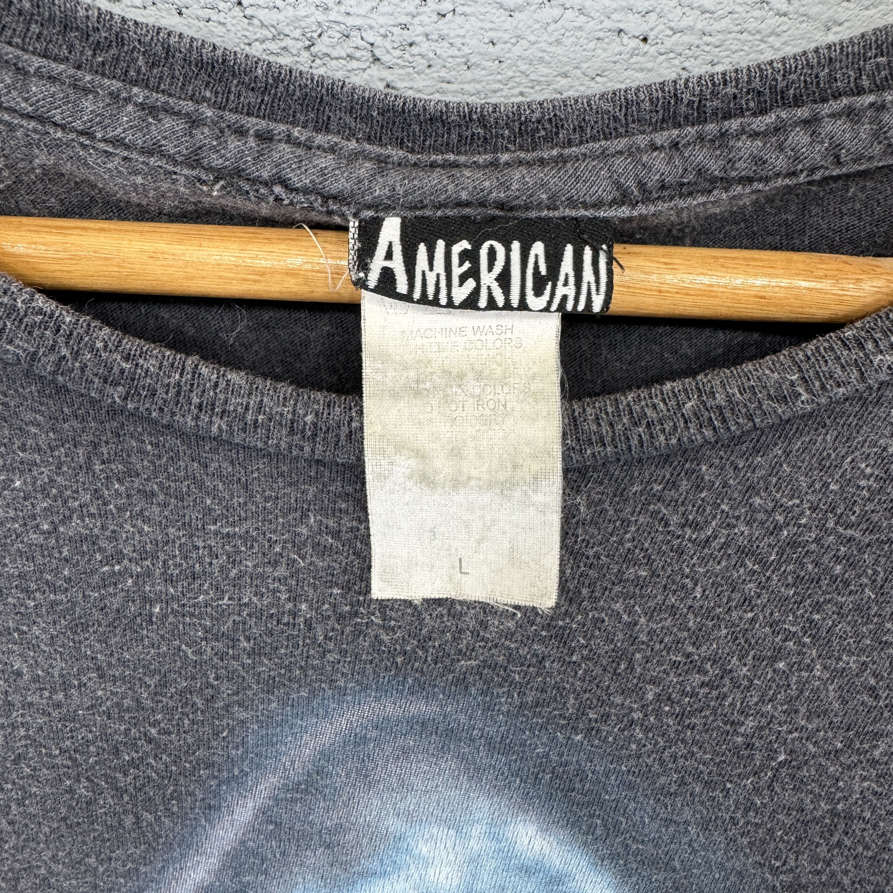 American Apparel Jaws Shark Face Movie Tshirt Size US L / EU 52-54 / 3 - 6 Thumbnail