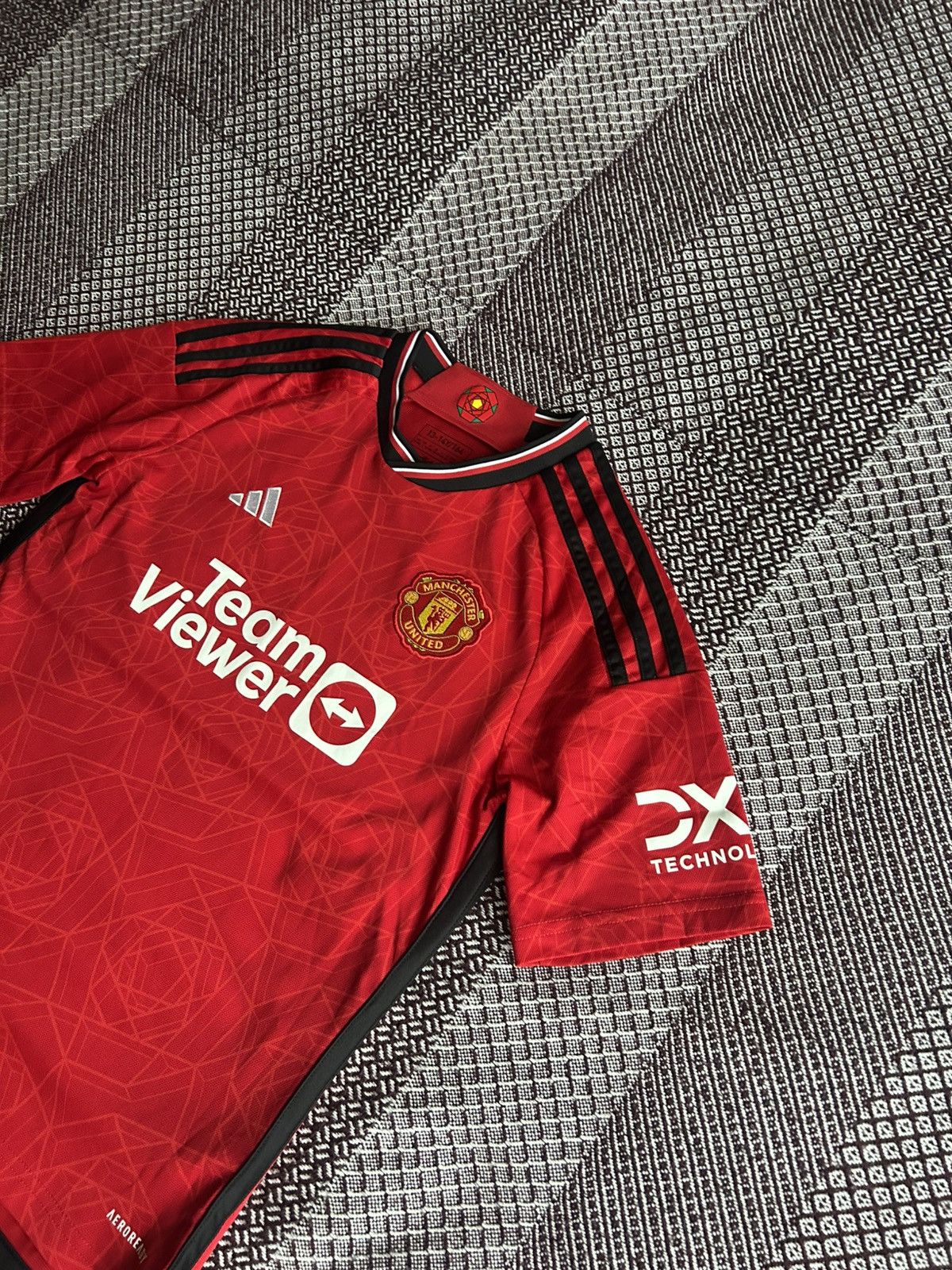 Adidas Adidas Manchester United 164cm 13-14Y Sports Football Jersey Size US XS / EU 42 / 0 - 4 Thumbnail