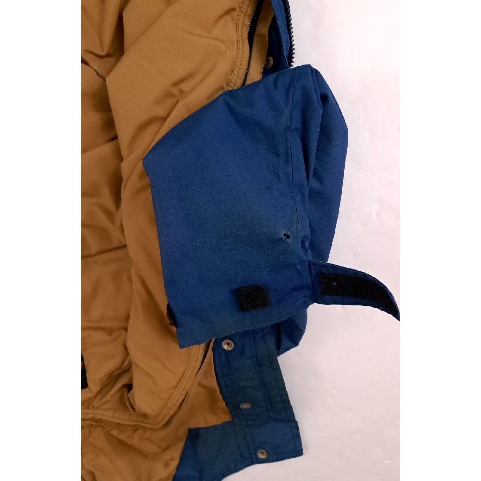 Vintage VINTAGE Stearns Jacket Parka XL Men Blue Canvas Zip&Button 3M Lining Outdoor USA Hunting Pockets Size US XL / EU 56 / 4 - 7 Thumbnail