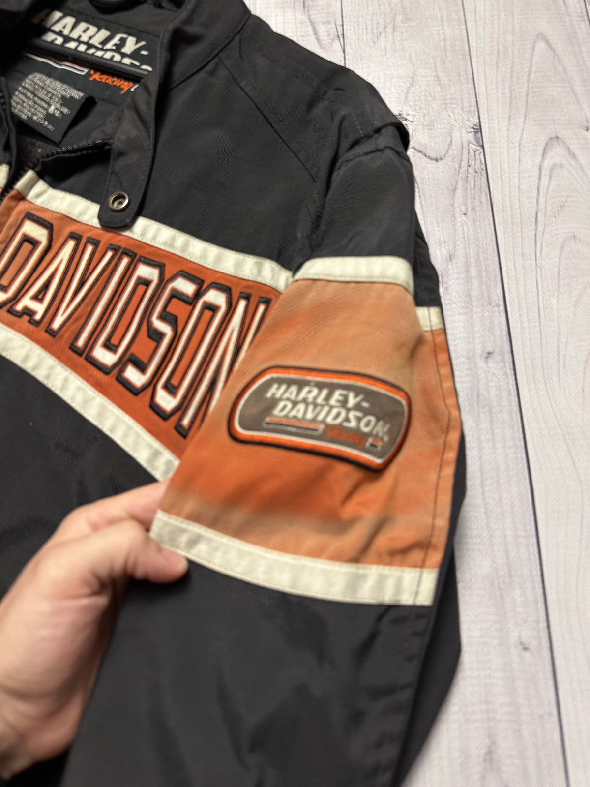Vintage Harley Davison vintage racing jacket Size L Size US L / EU 52-54 / 3 - 5 Thumbnail