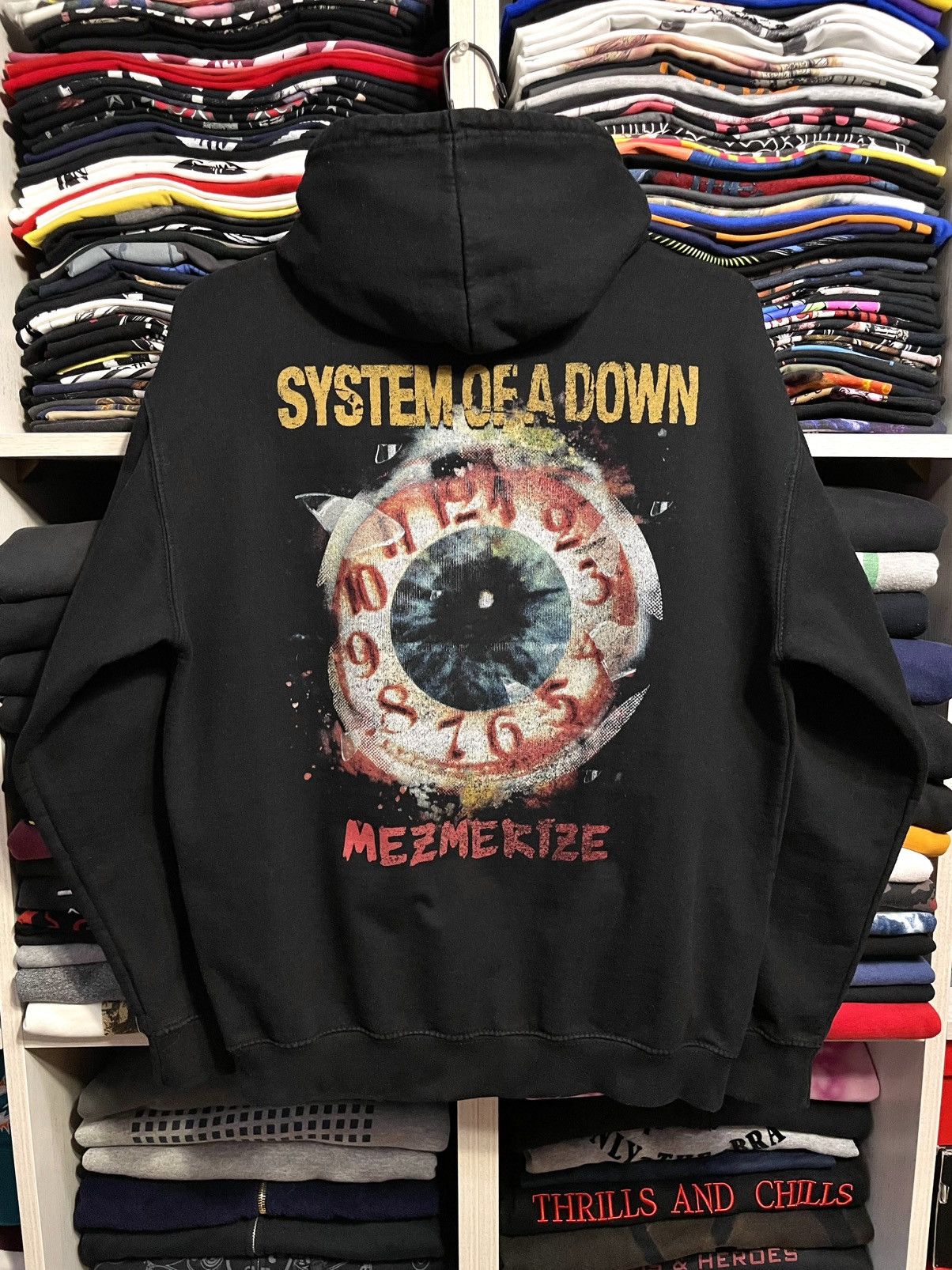 Vintage Vintage Y2K System Of A Down Mezmerize SOAD Rock Band Hoodie Size US M / EU 48-50 / 2 - 7 Thumbnail