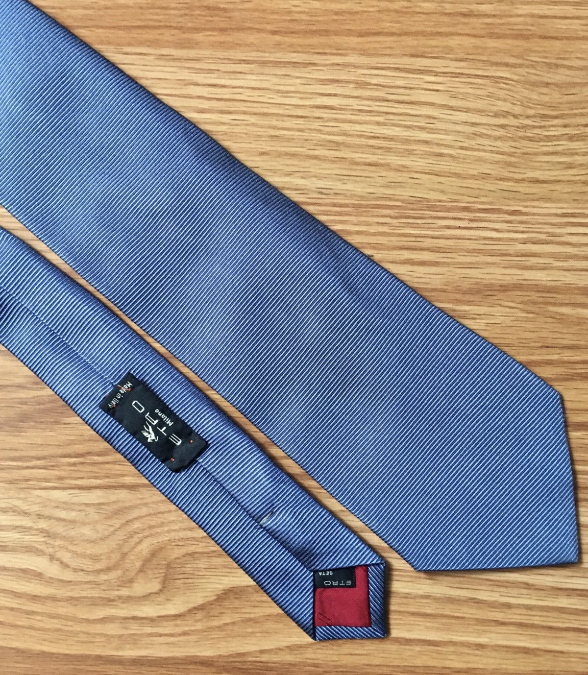 Etro ETRO Milano Blue Elegant Silk Mens Neck Tie Size ONE SIZE - 1 Thumbnail