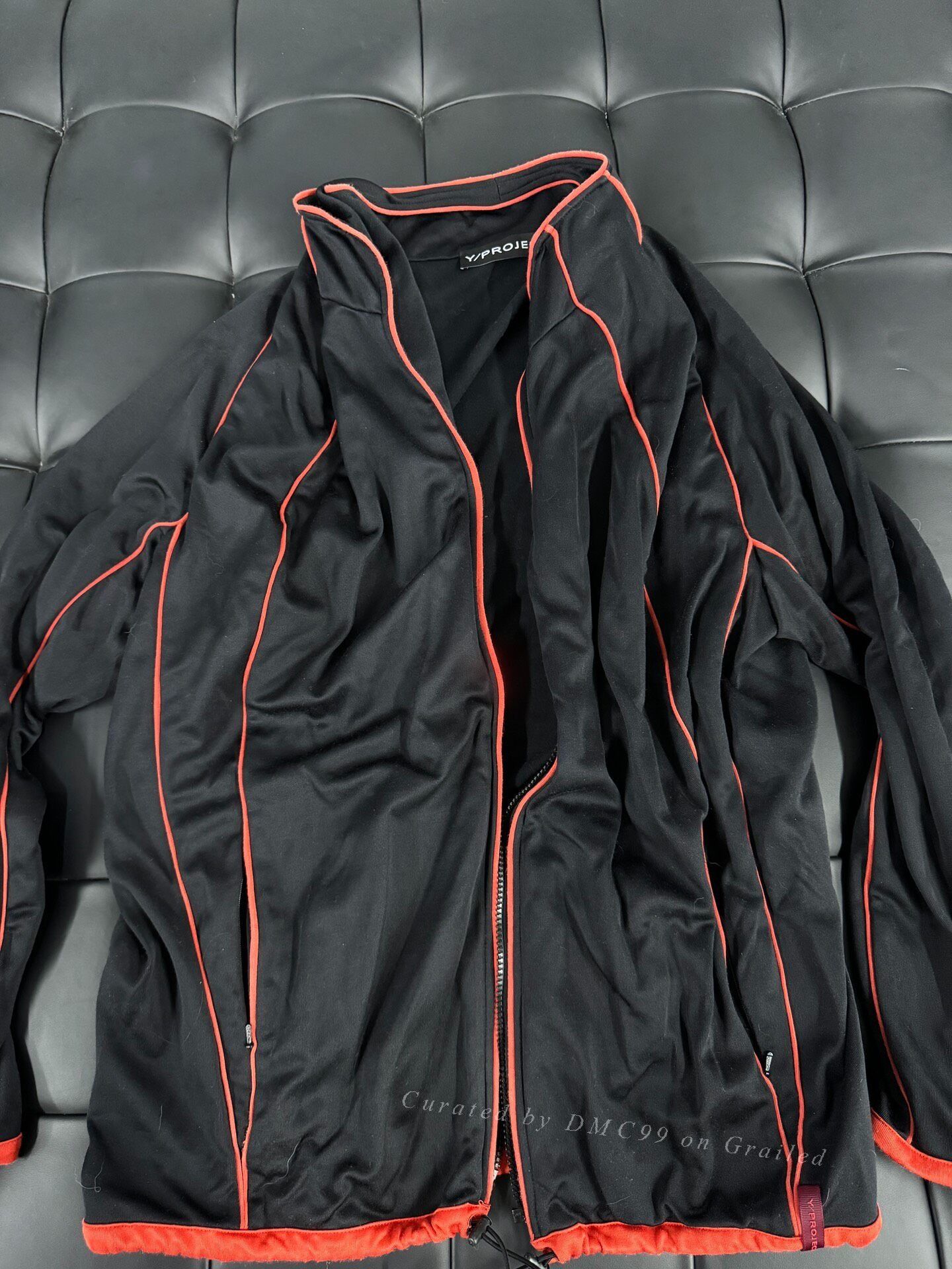 DEN IM by SIKI IM Y/Project Black Red Drawstring Jacket Size US S / EU 44-46 / 1 - 1 Thumbnail