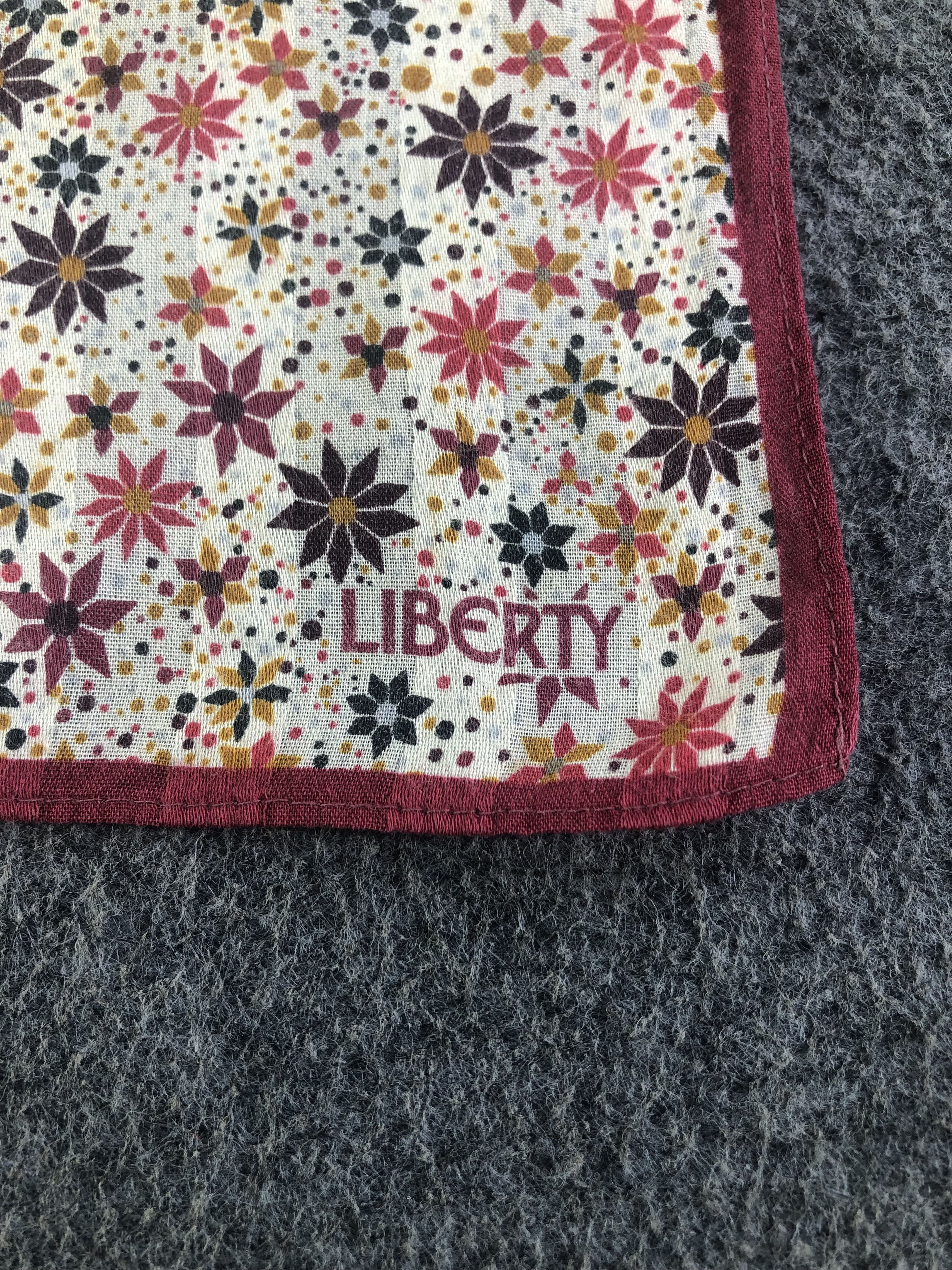 Liberty Liberty Floral Handkerchief / Bandana / Neckerchief C522 Size ONE SIZE - 5 Thumbnail