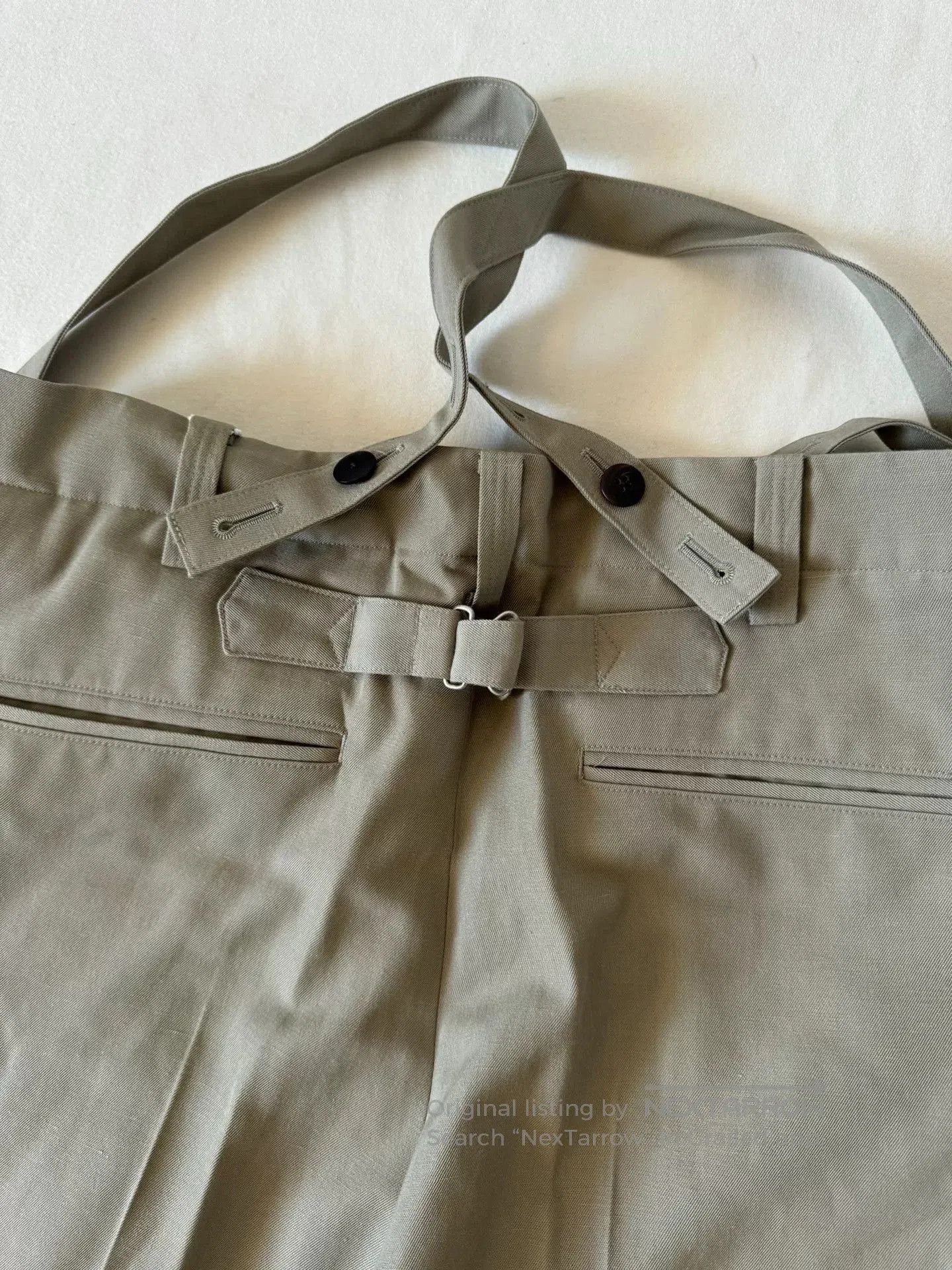 Visvim VISVIM 24SS Khaki Suspender Pants. Size US 36 / EU 52 - 3 Thumbnail