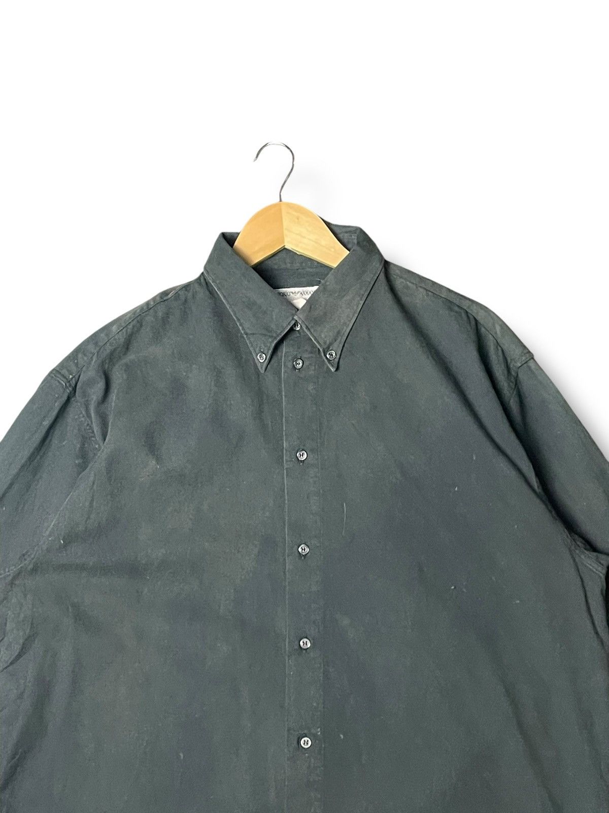 Emporio Armani × Vintage Emporio Armani Button Up Shirts (52) Size US S / EU 44-46 / 1 - 2 Thumbnail