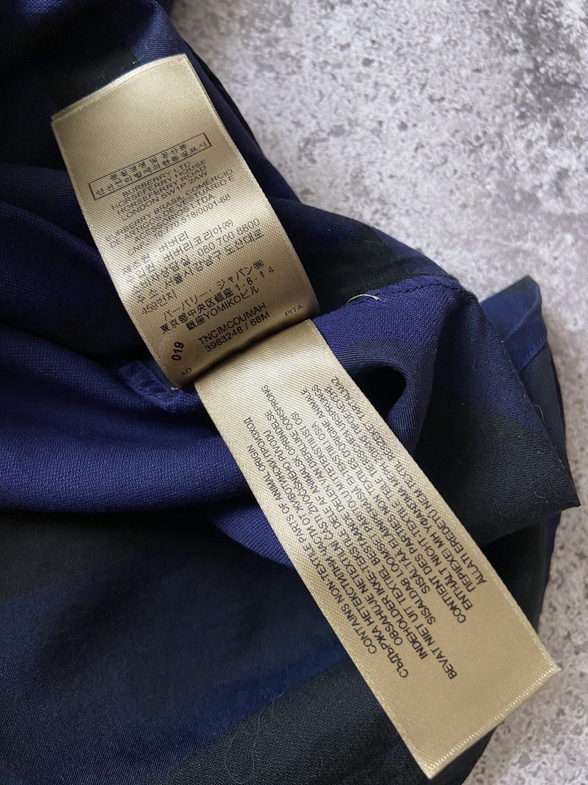 Burberry Burberry London blue Nova Check Shirt XL Size US XL / EU 56 / 4 - 7 Thumbnail