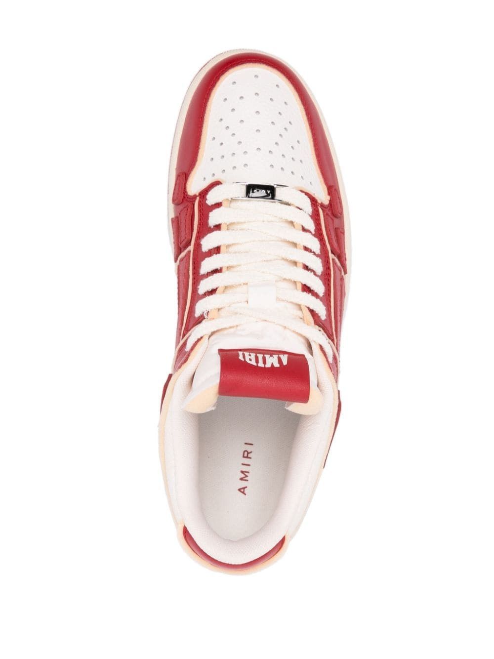Amiri o1s1wg110625 Collegiate Skelton Panelled Sneakers Multicolor Size US 10 / EU 43 - 4 Thumbnail