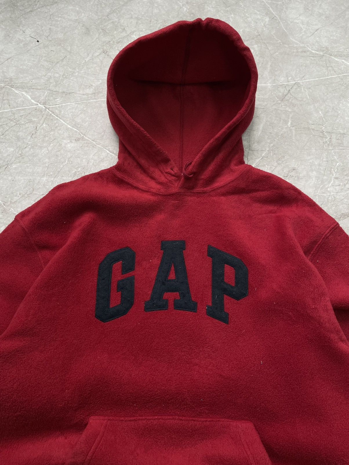 Gap × Vintage VINTAGE BOXY GAP BAGGY FLEECE Y2K BIG LOGO HOODIE SWEATSHIRT Size US M / EU 48-50 / 2 - 4 Thumbnail
