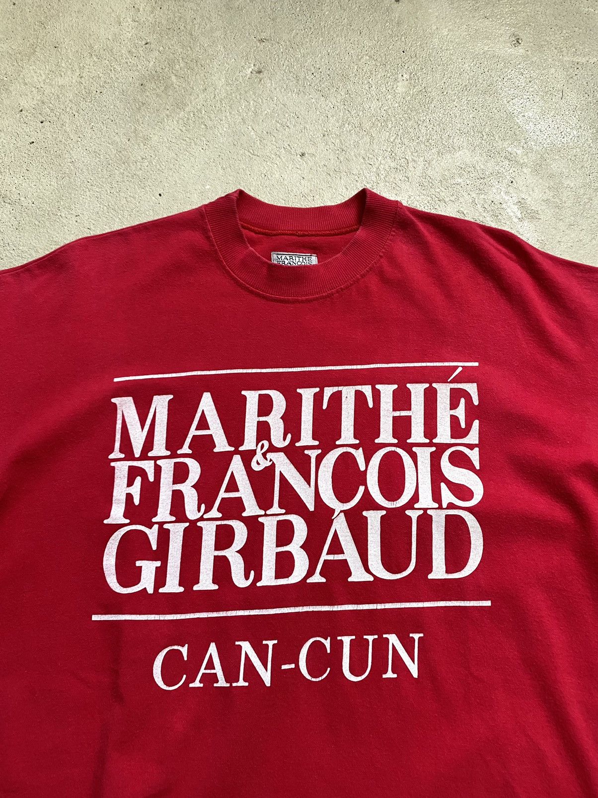 Marithe + Francois Girbaud Rare Vintage Marithe Francois Girbaud Can-Cun Tshirt Size US L / EU 52-54 / 3 - 4 Thumbnail