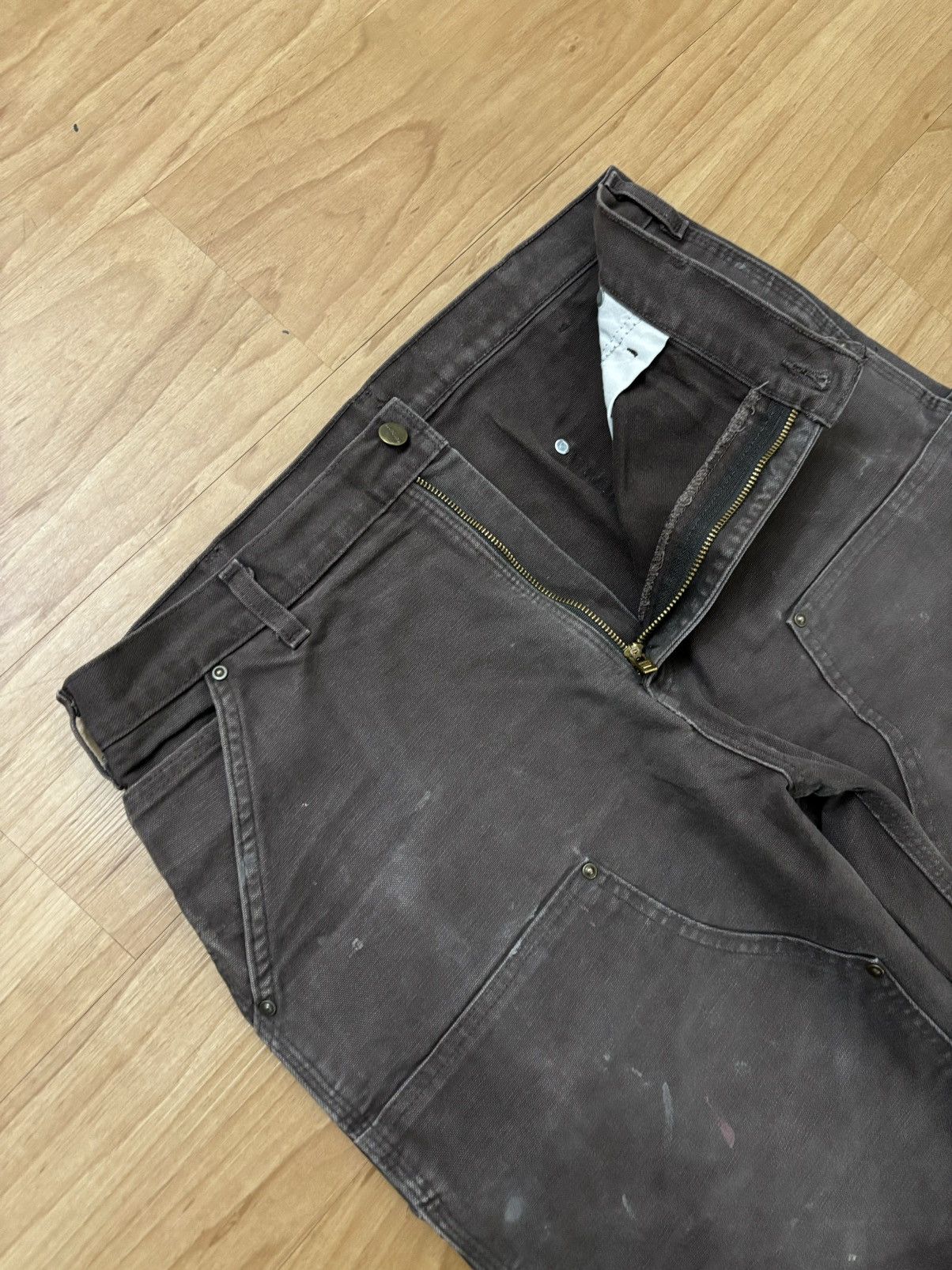 Carhartt 🟤Carhartt Double-Knee Workwear Pants (36x32) Size US 36 / EU 52 - 4 Thumbnail
