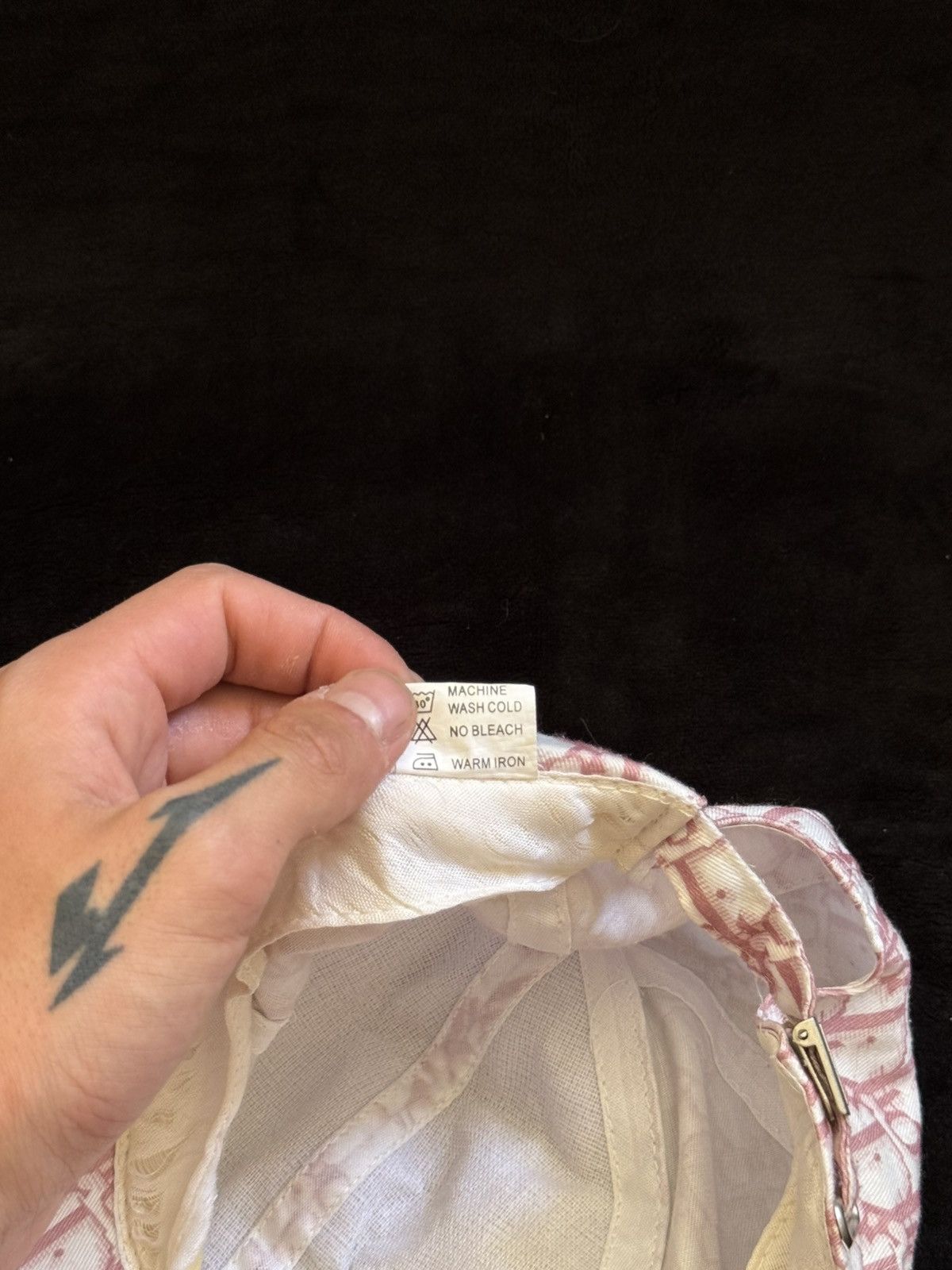 Dior Vintage Pink Dior monogram cap Size ONE SIZE - 4 Thumbnail