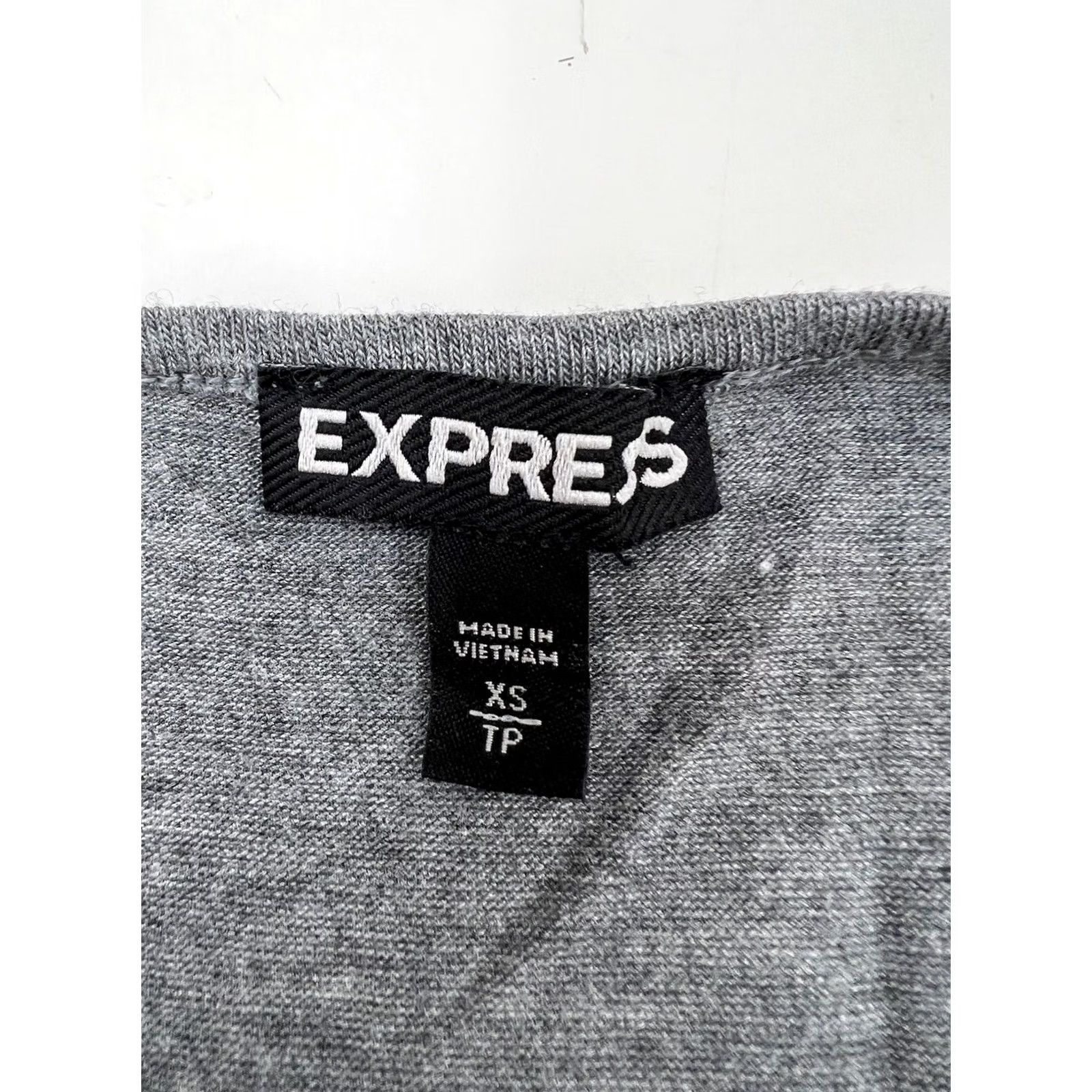 Express Express Tank Top Womens XS Gray Spaghetti Strap Lace Cami Project Size XS / US 0-2 / IT 36-38 - 4 Thumbnail