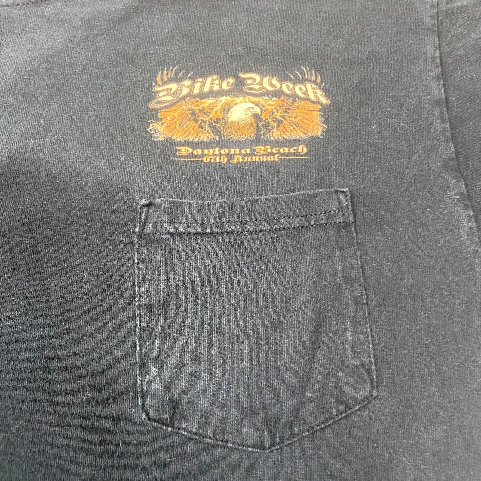 Gildan Vintage Y2K Grunge sz L Bike Week Daytona Beach Motorcycle Size US L / EU 52-54 / 3 - 5 Thumbnail