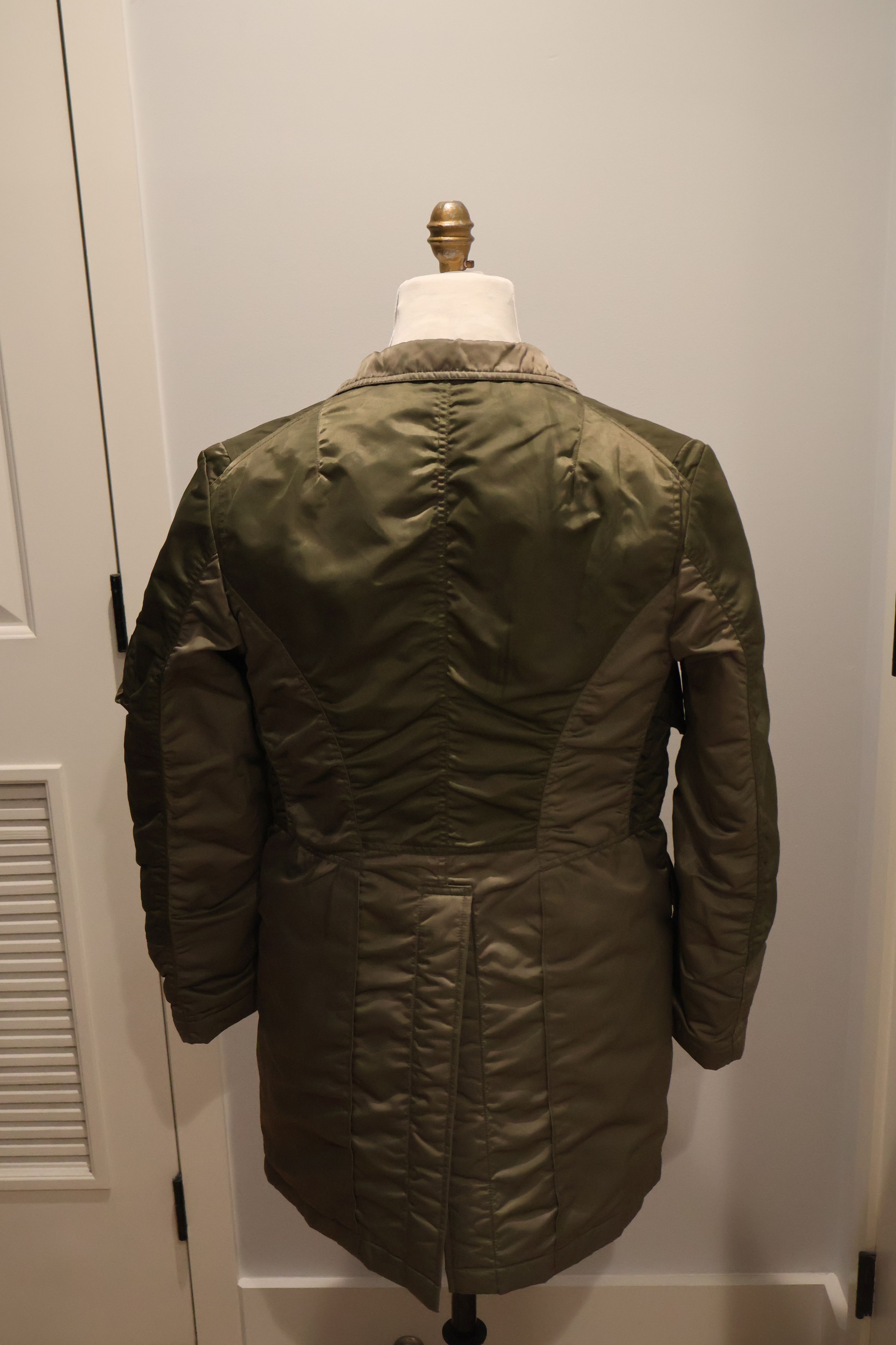 Junya Watanabe eYe Junya Watanabe Man deconstructed nylon green bomber Size US M / EU 48-50 / 2 - 6 Thumbnail