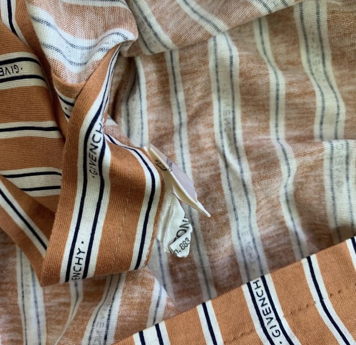 Givenchy Givenchy Gentelment Paris AOP Striped Shirt Size US M / EU 48-50 / 2 - 4 Thumbnail